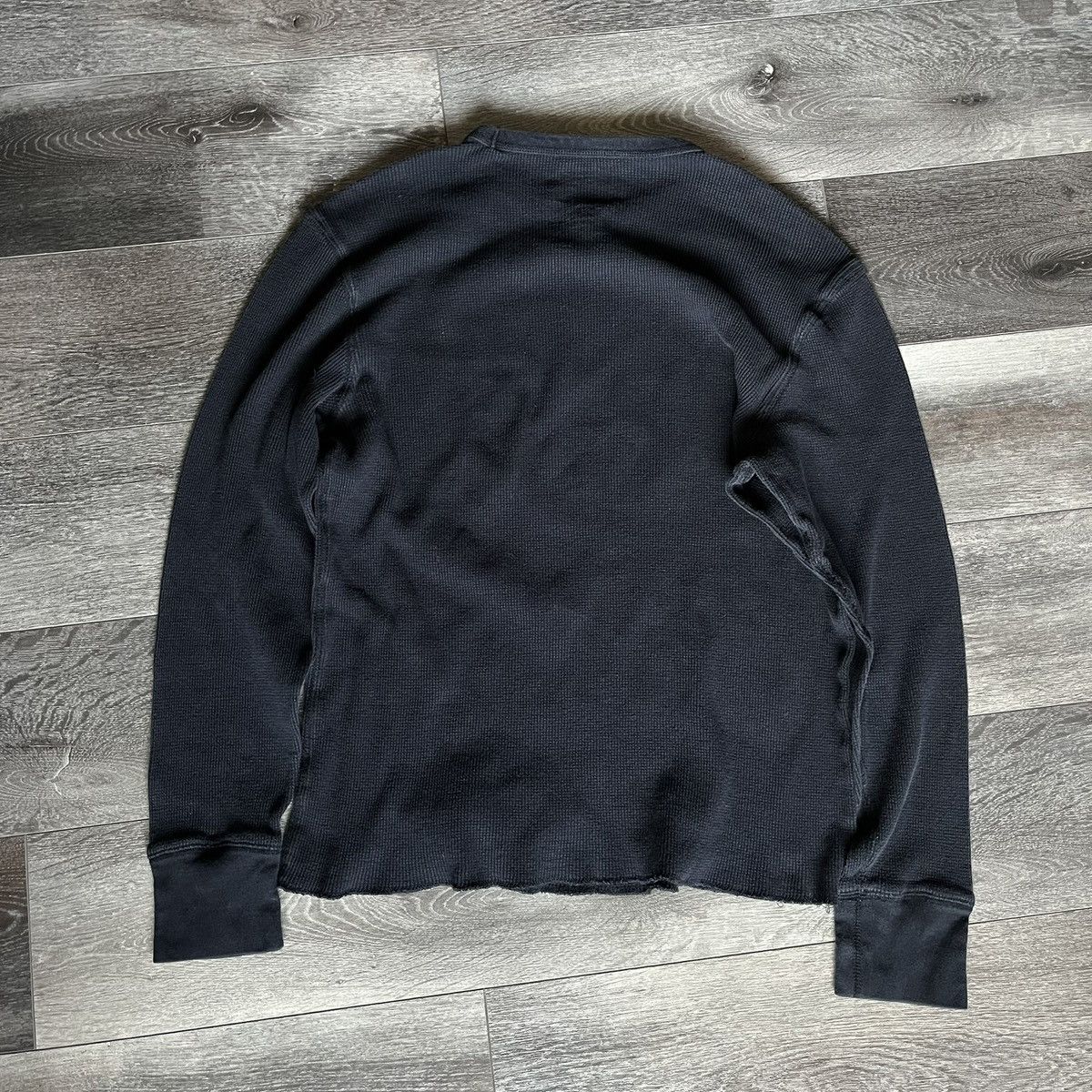 Vintage Vintage 2000s Eagle Affliction Style Thermal Longsleeve Tee Size US XL / EU 56 / 4 - 2 Thumbnail