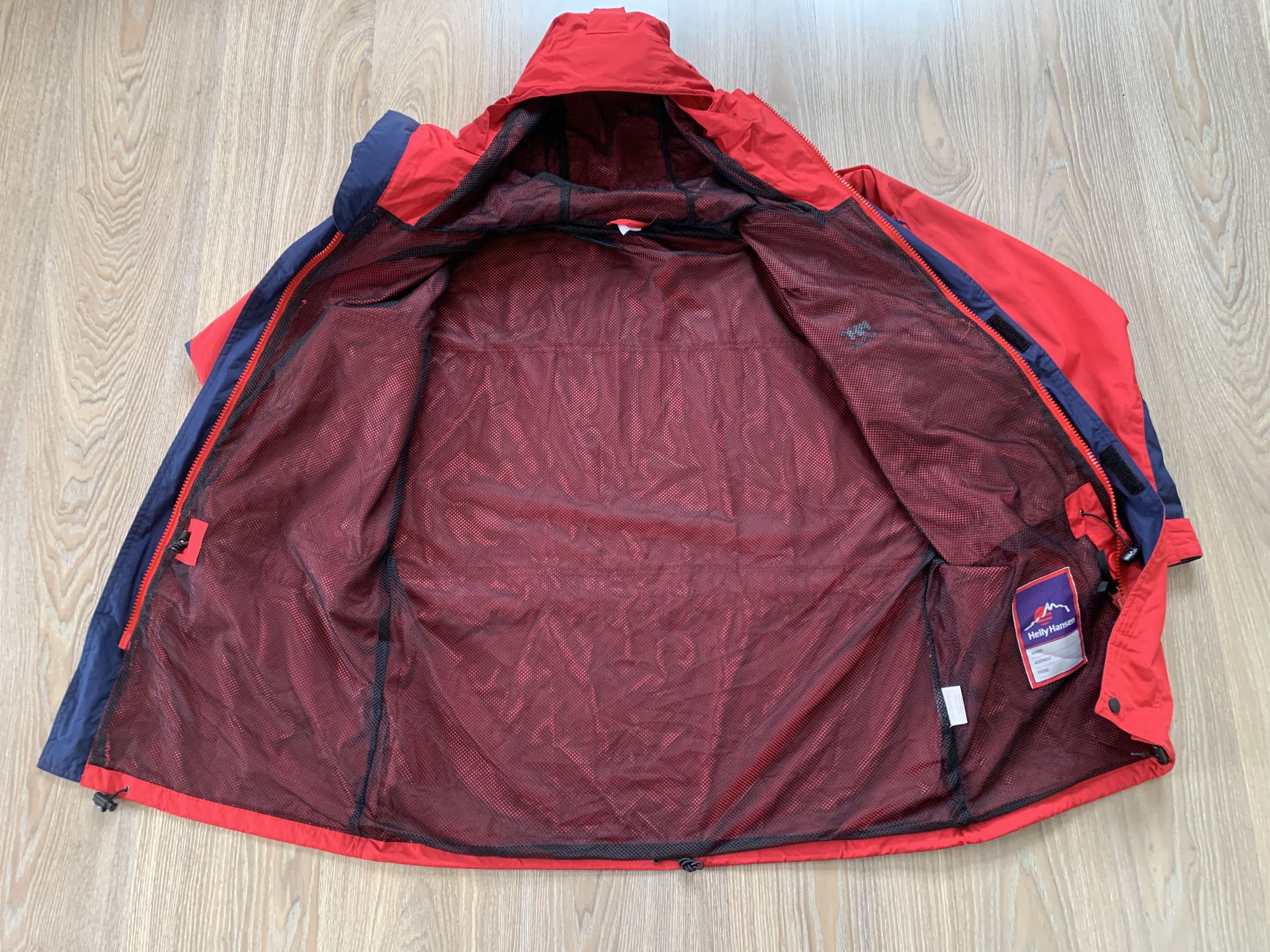 Helly Hansen Vintage Helly Hansen Red Trekking Light Jacket Size US XL / EU 56 / 4 - 5 Thumbnail