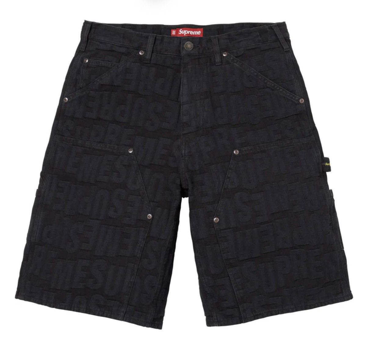 Supreme Supreme CUTOFF DOUBLE KNEE DENIM PAINTER SHORTS Pants