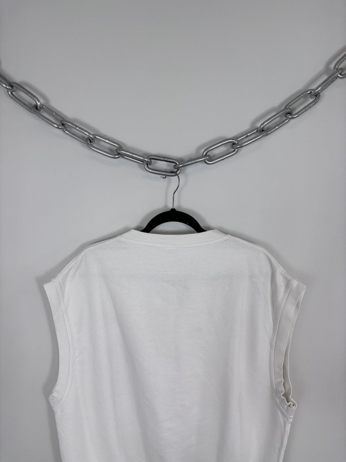 Reebok Vintage 1990s Reebok Y2K Men’s White Sweat Vest Gilet Size US L / EU 52-54 / 3 - 19 Thumbnail
