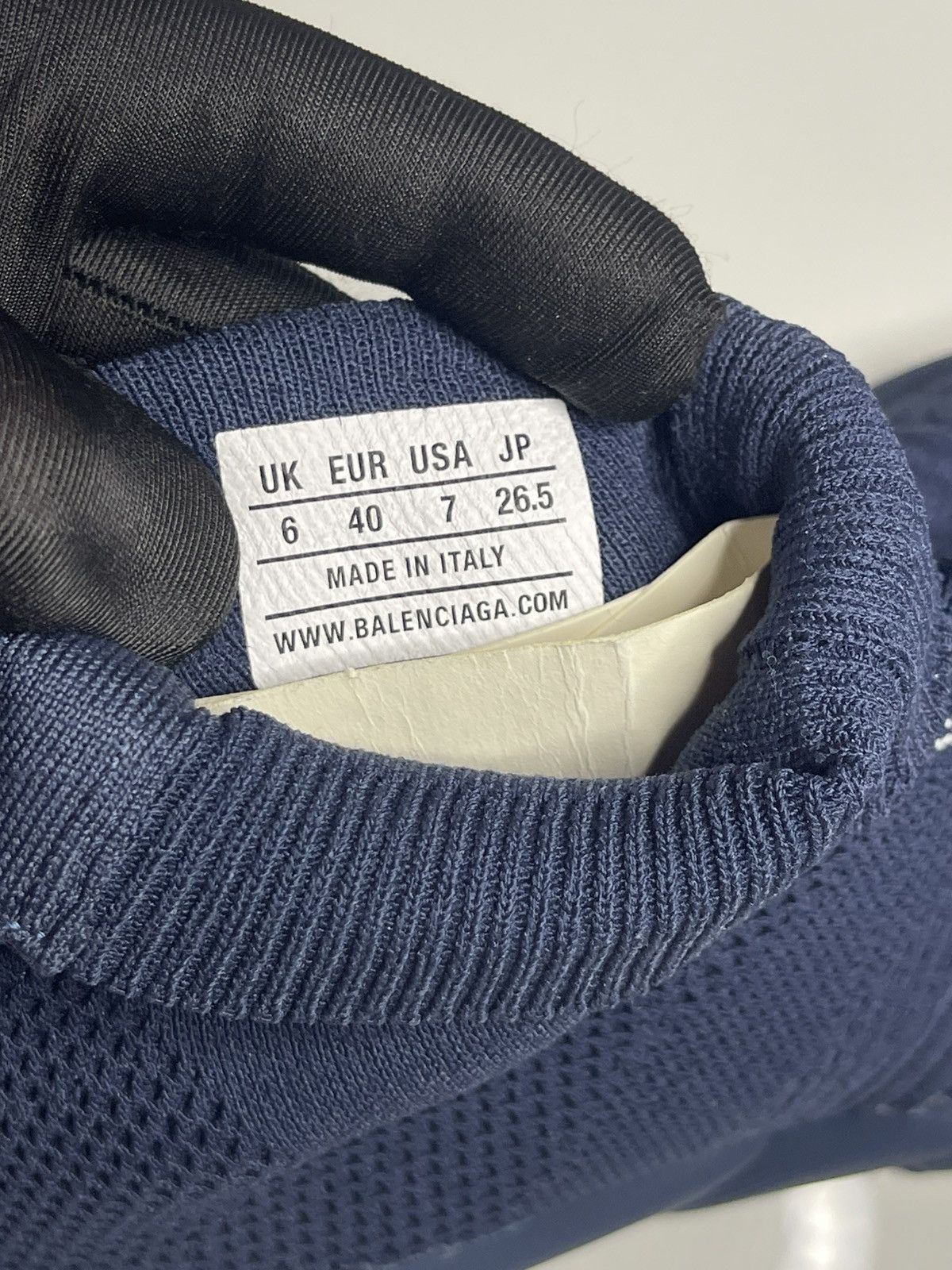 Balenciaga Balenciaga Speed 2.0 Lace-Up Blue Size 40 New Box & Dustbag Size US 7 / EU 40 - 6 Thumbnail