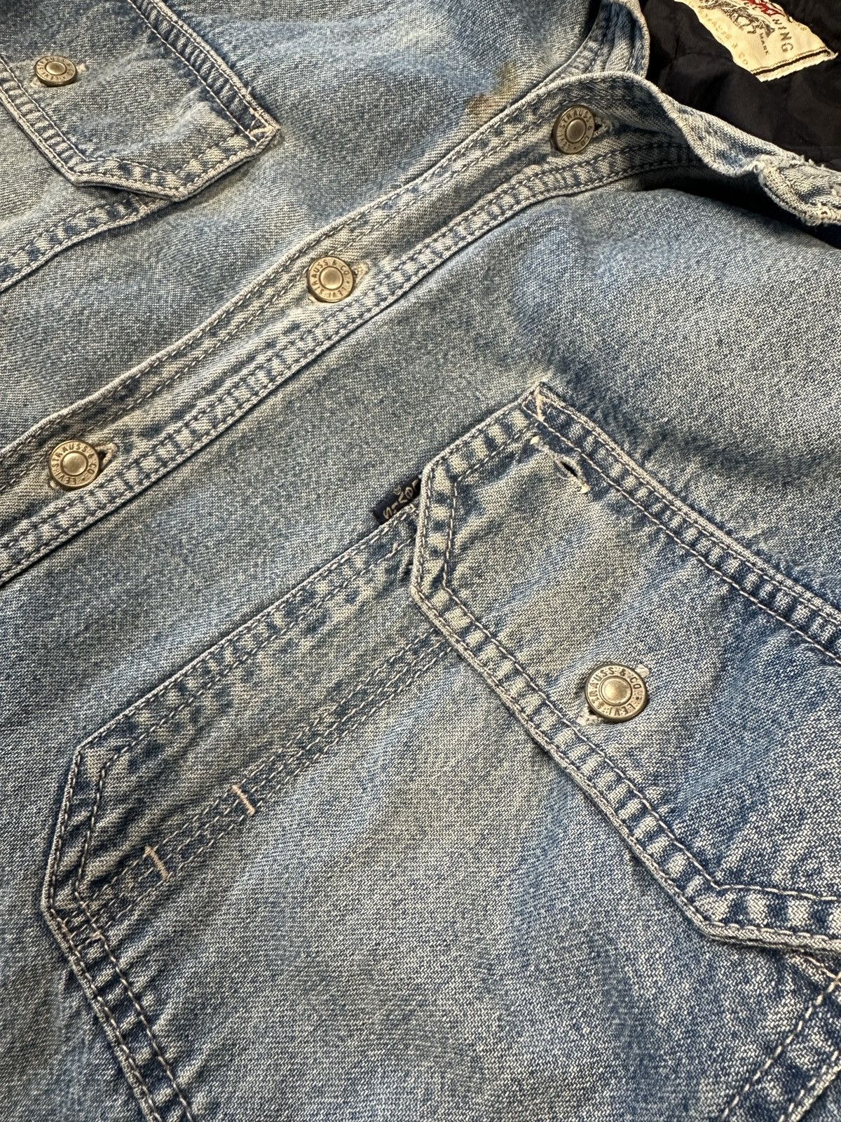 Levi's × Vintage Vintage Levi’s Denim Jacket Streetwear Black Tab Rare USA M Size US M / EU 48-50 / 2 - 4 Thumbnail