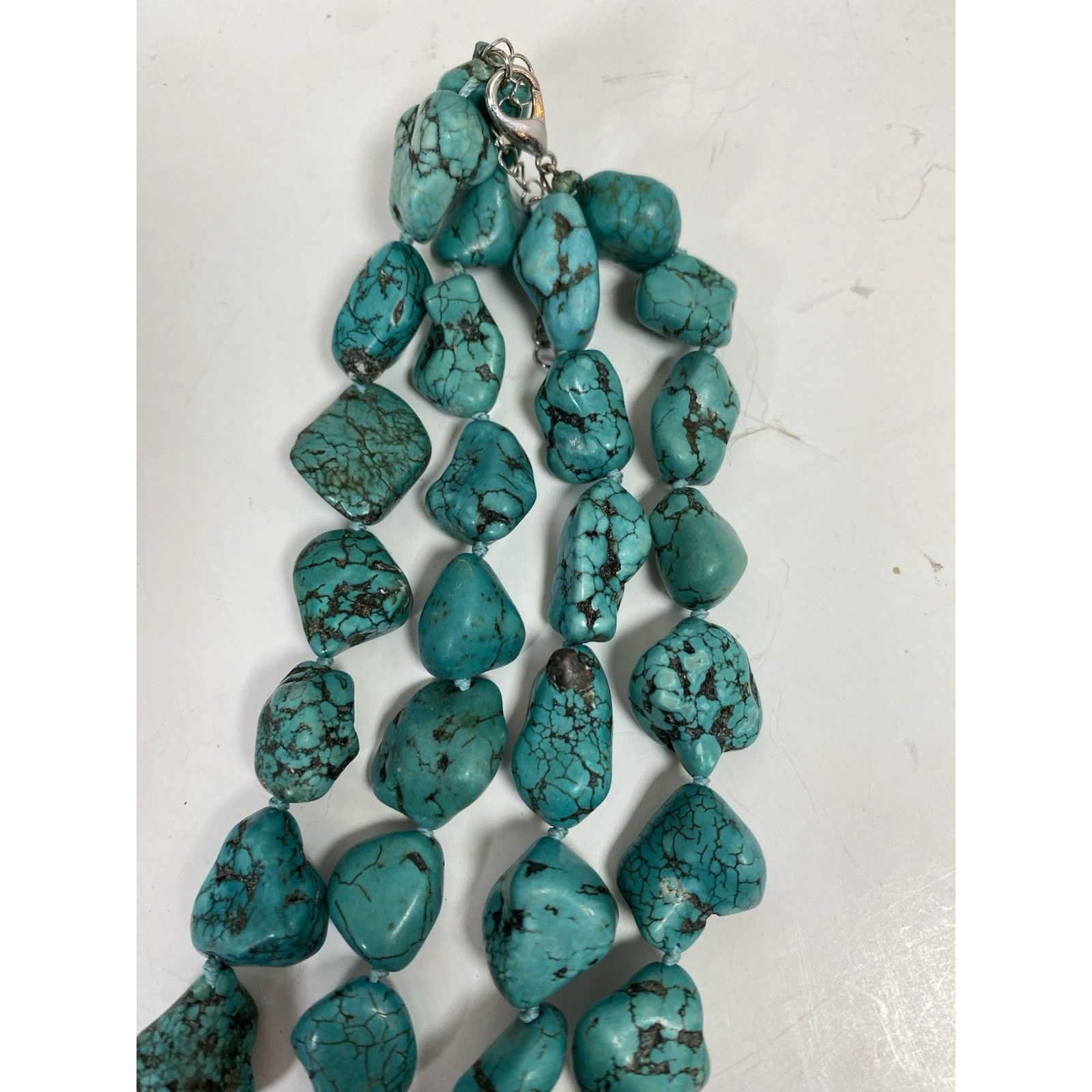 Other Natural Turquoise Chunky Beaded Necklace Size ONE SIZE - 3 Thumbnail