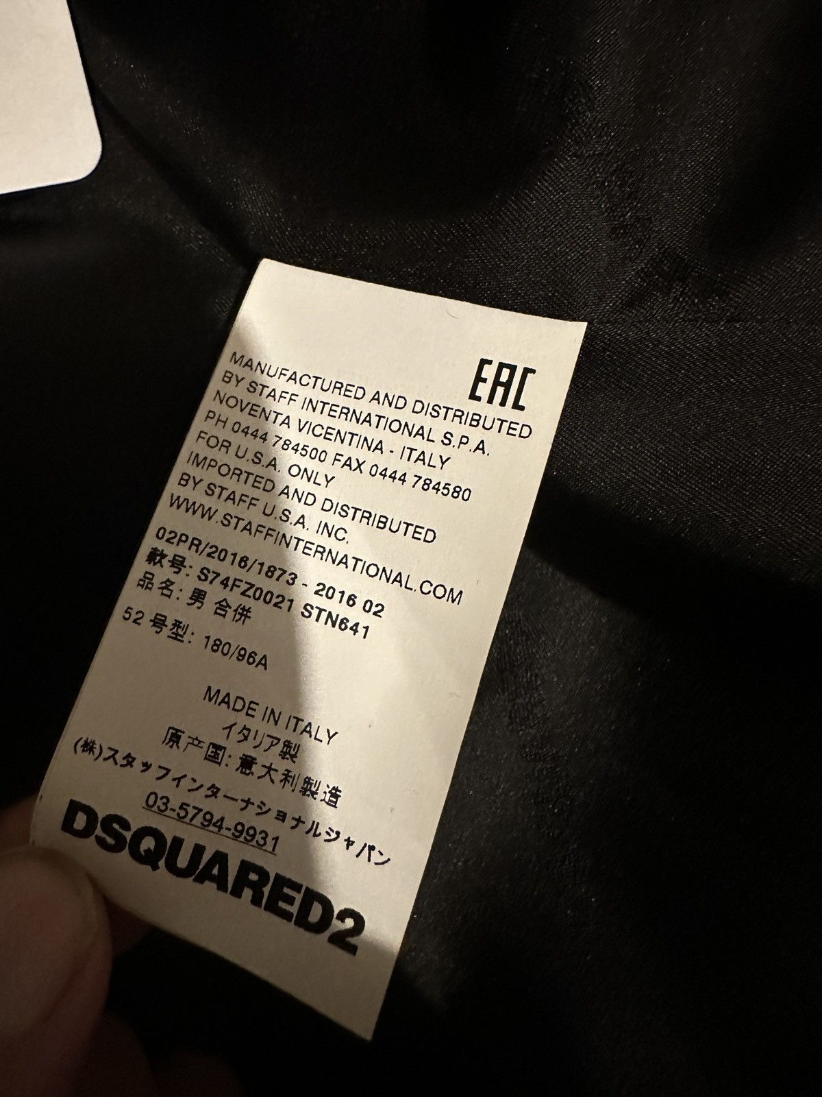Dsquared2 Dsquared2 denim Jacket 52 L Size US L / EU 52-54 / 3 - 6 Thumbnail