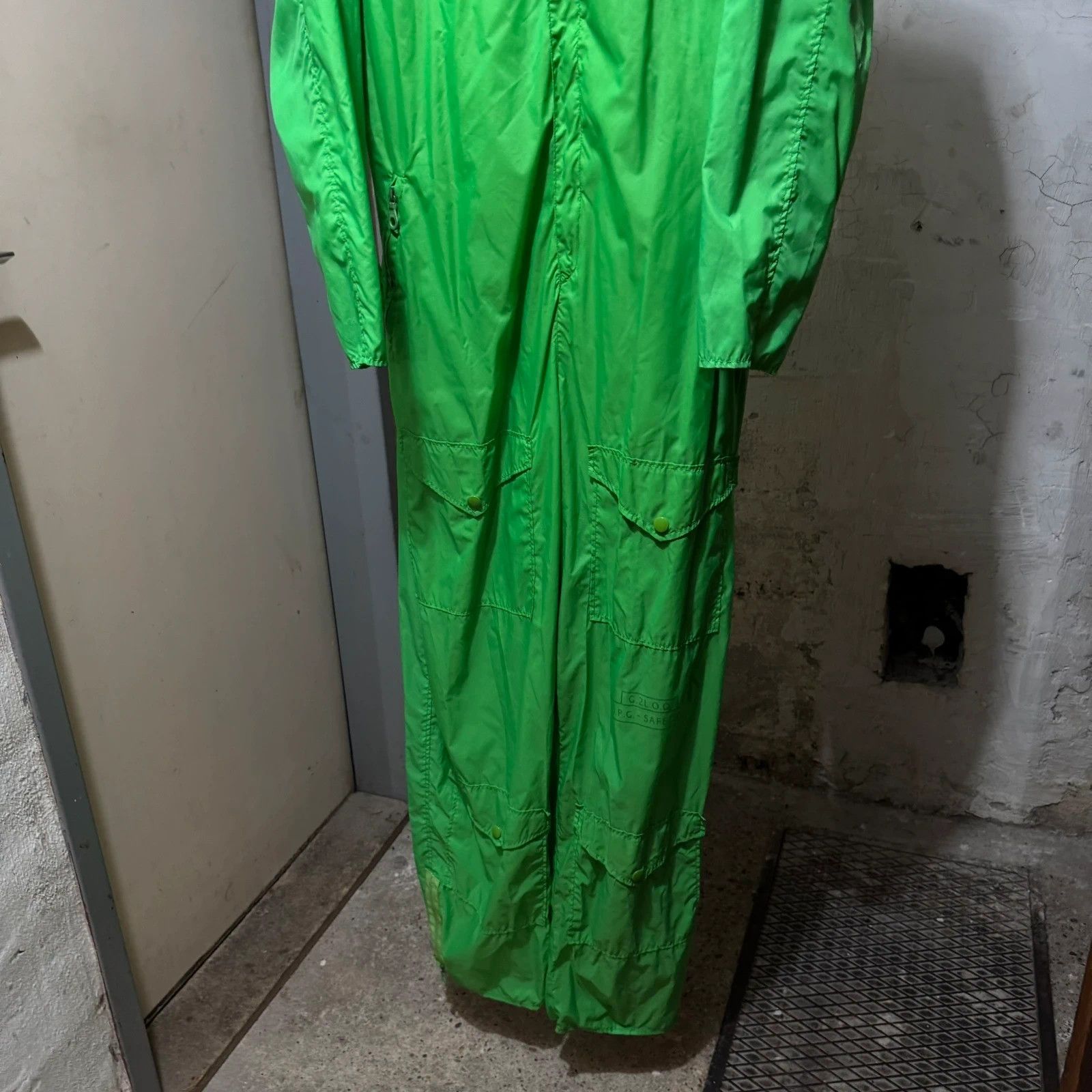 Jean Paul Gaultier S/S 1996 Jean Paul Gaultier „Safe Sex“ nylon jumpsuit Size US M / EU 48-50 / 2 - 3 Thumbnail