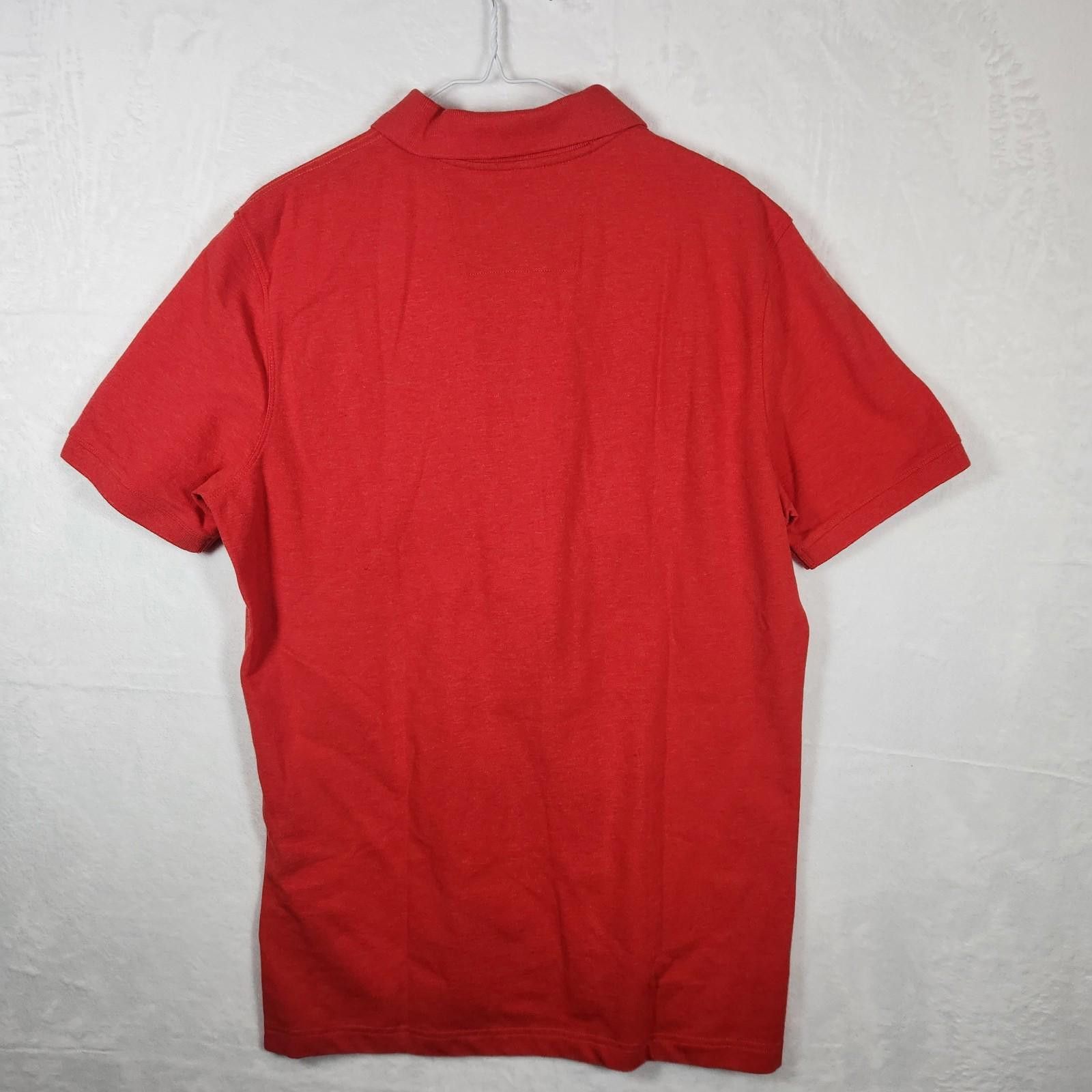 Banana Republic Banana Republic Short Sleeve Polo Shirt Red Mens Size Large Size US L / EU 52-54 / 3 - 6 Thumbnail