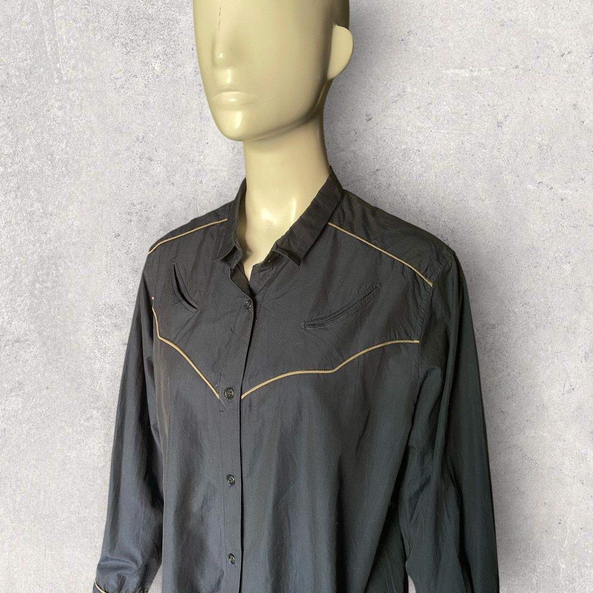 Comme des Garcons Vintage 80’s Oversize Western Shirt Size M / US 6-8 / IT 42-44 - 4 Thumbnail