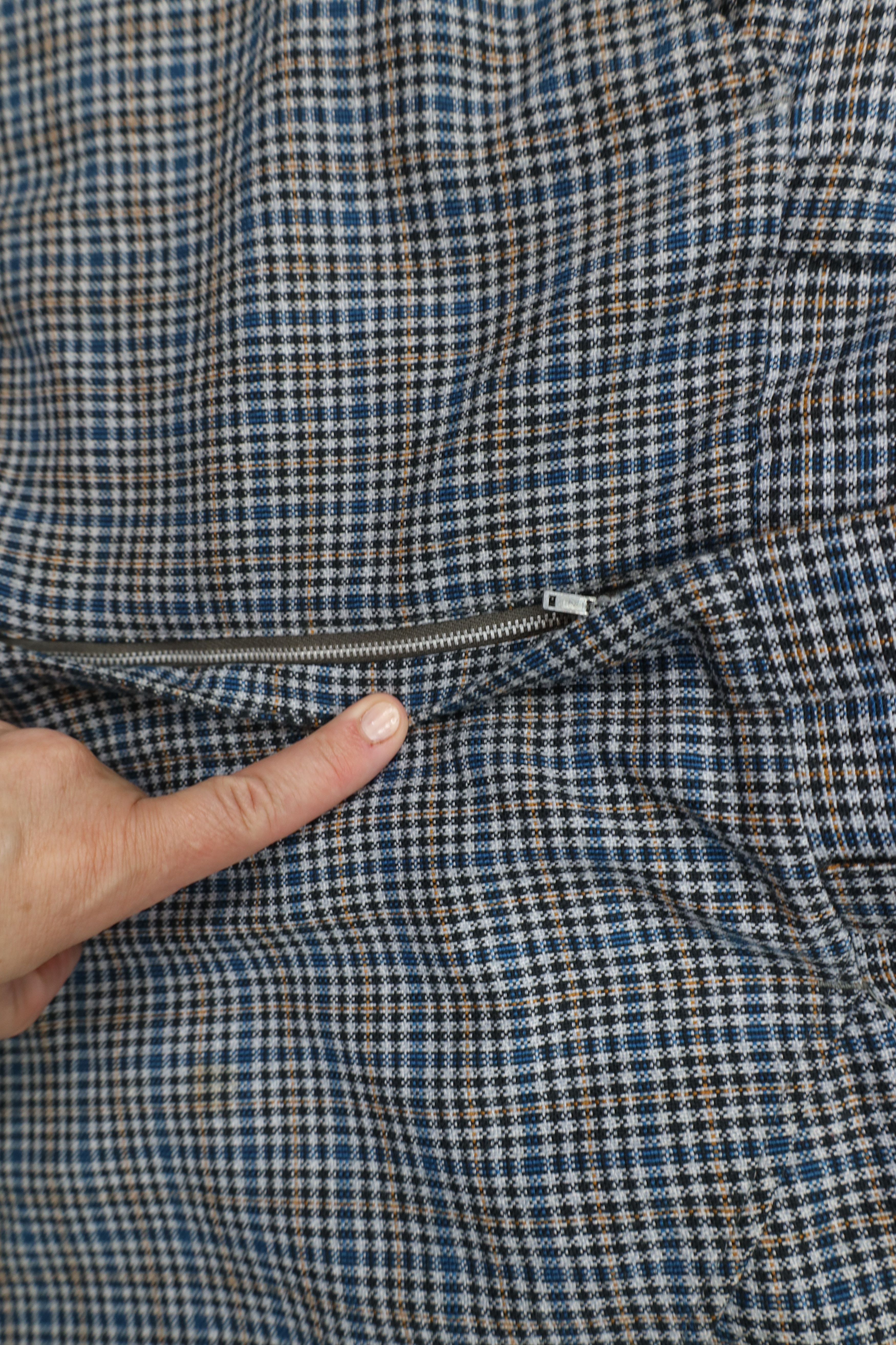 Vintage Vintage 60s 70s Streetwear Bell Bottoms Pants Plaid USA Size US 34 / EU 50 - 7 Thumbnail