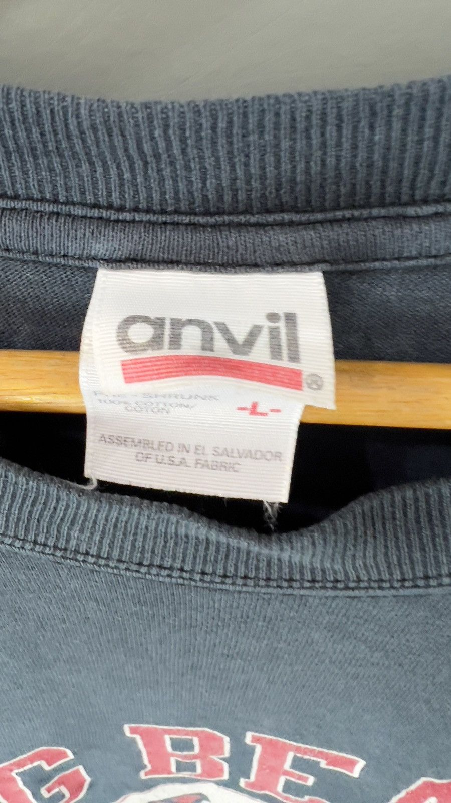 Anvil × Vintage BIG BEARS Waseda Univ American Football Tea Size US L / EU 52-54 / 3 - 6 Thumbnail