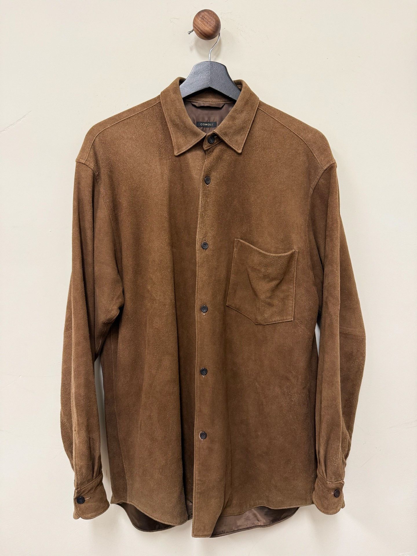 Comoli Comoli Suede Shirt Jacket Size US M / EU 48-50 / 2 - 1 Thumbnail