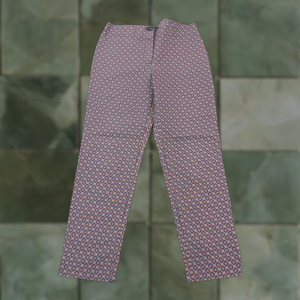 Talbots Talbots Womens Straight Leg Pants Size 6 Red Stretch Cotton Regular Size 28" / US 6 / IT 42 - 1 Thumbnail