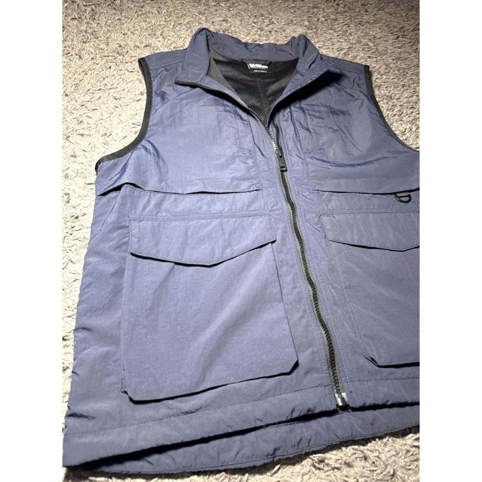 Jack Wolfskin VINTAGE Men’s Jack Wolfskin Lightsome Wander vest sleeveless jacket multi pocket Small Blue 3-in-1 Jacket Pockets Mens S Size US S / EU 44-46 / 1 - 3 Thumbnail