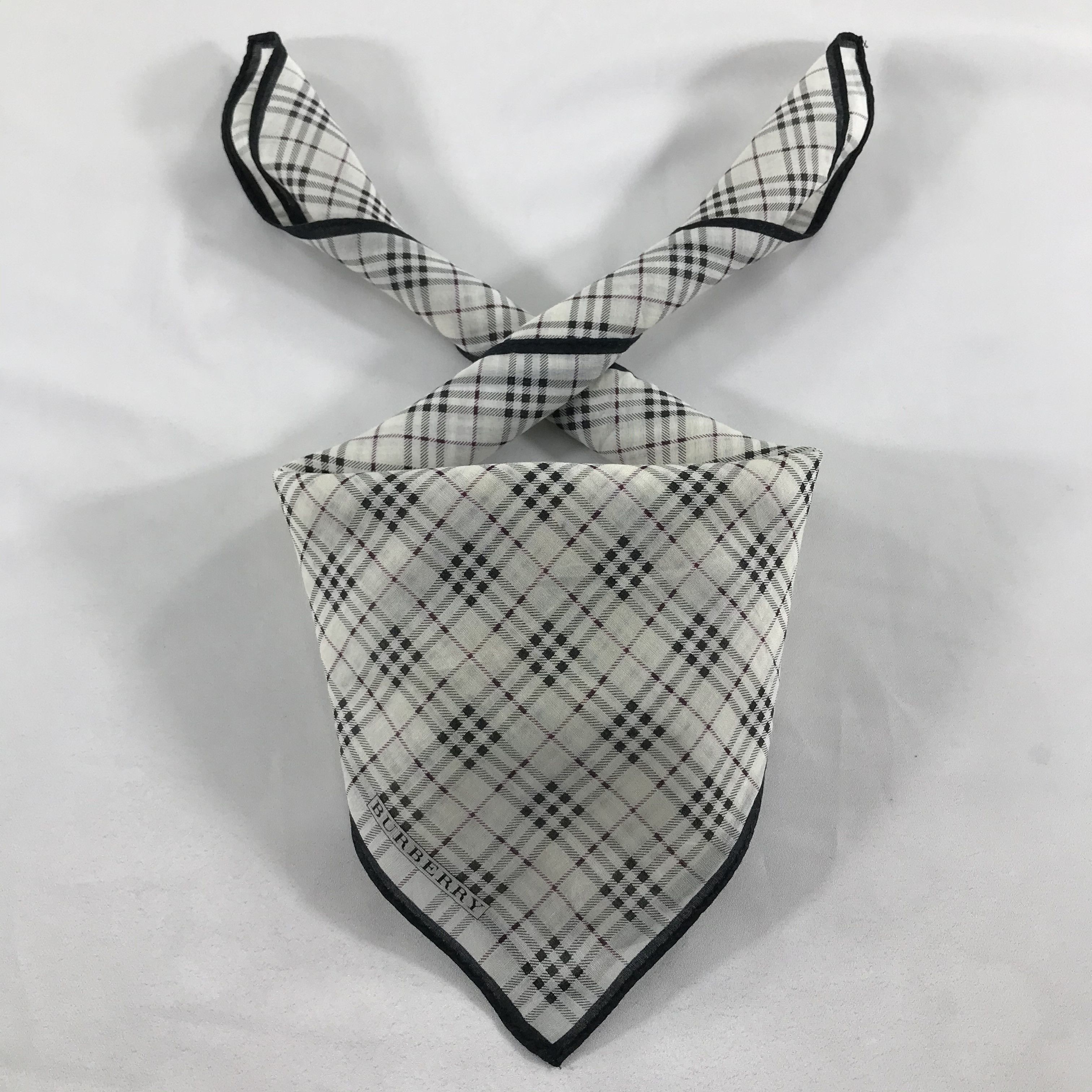 Burberry × Vintage Burberry Bandana/ Handkerchief / Neckerchief Size ONE SIZE - 1 Thumbnail