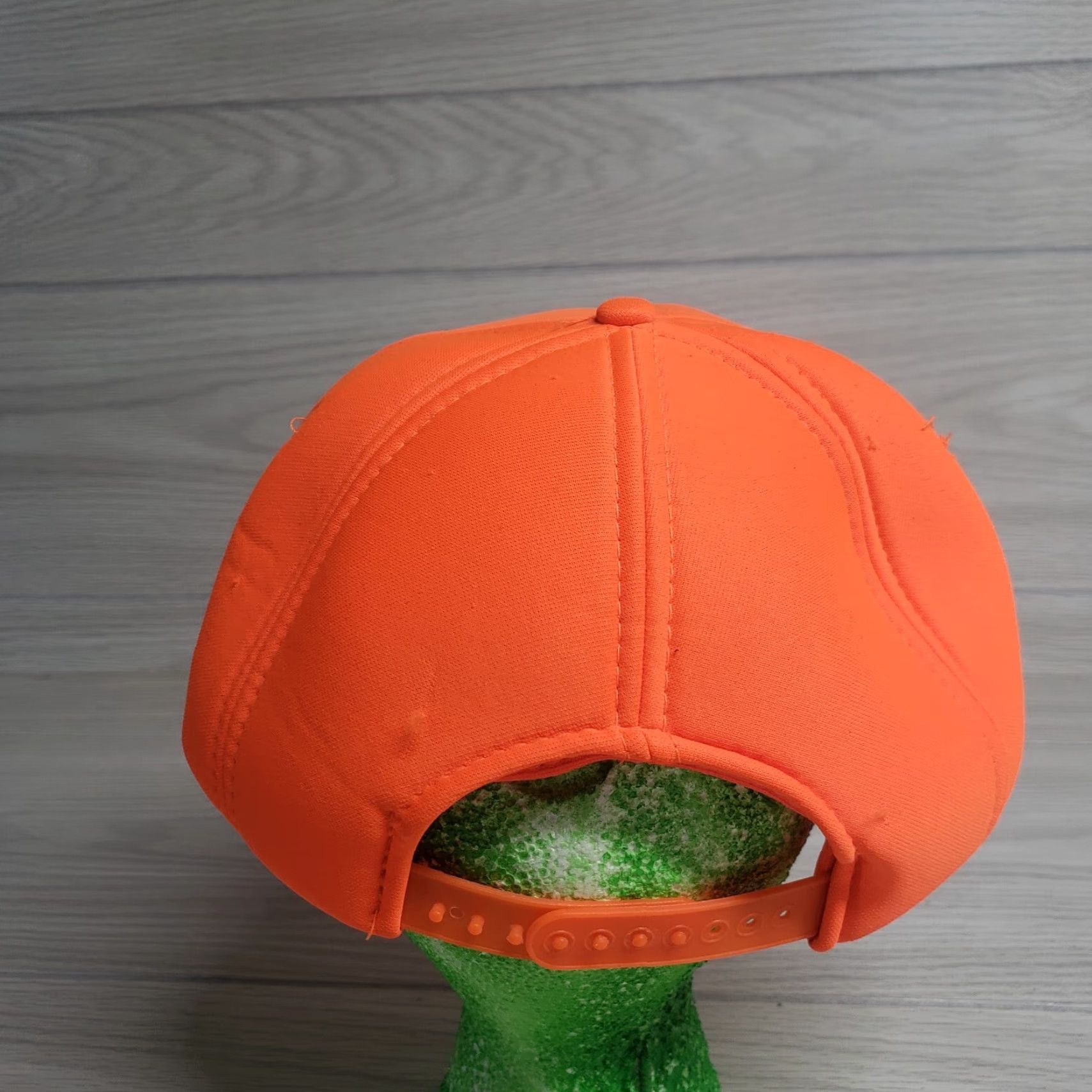 Vintage VINTAGE Sovran Bank Orange Polyester Hat Cap Baseball Adult Snapback Size ONE SIZE - 3 Thumbnail