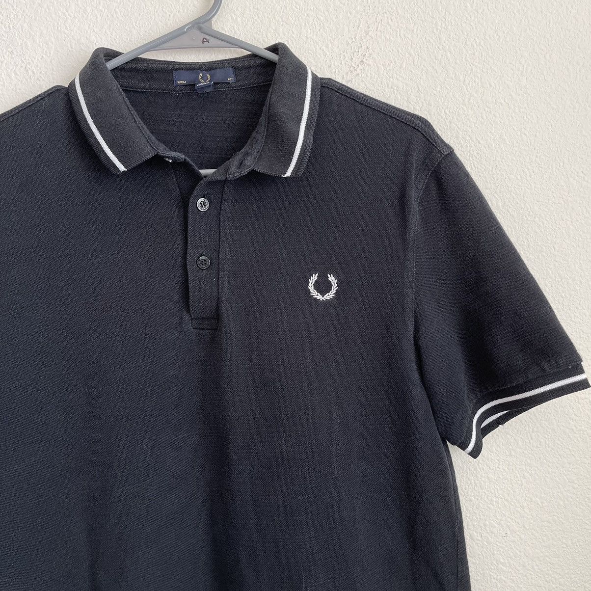 Fred Perry Fred Perry Short Sleeve Contrast Cuff Polo Shirt Size US M / EU 48-50 / 2 - 1 Thumbnail