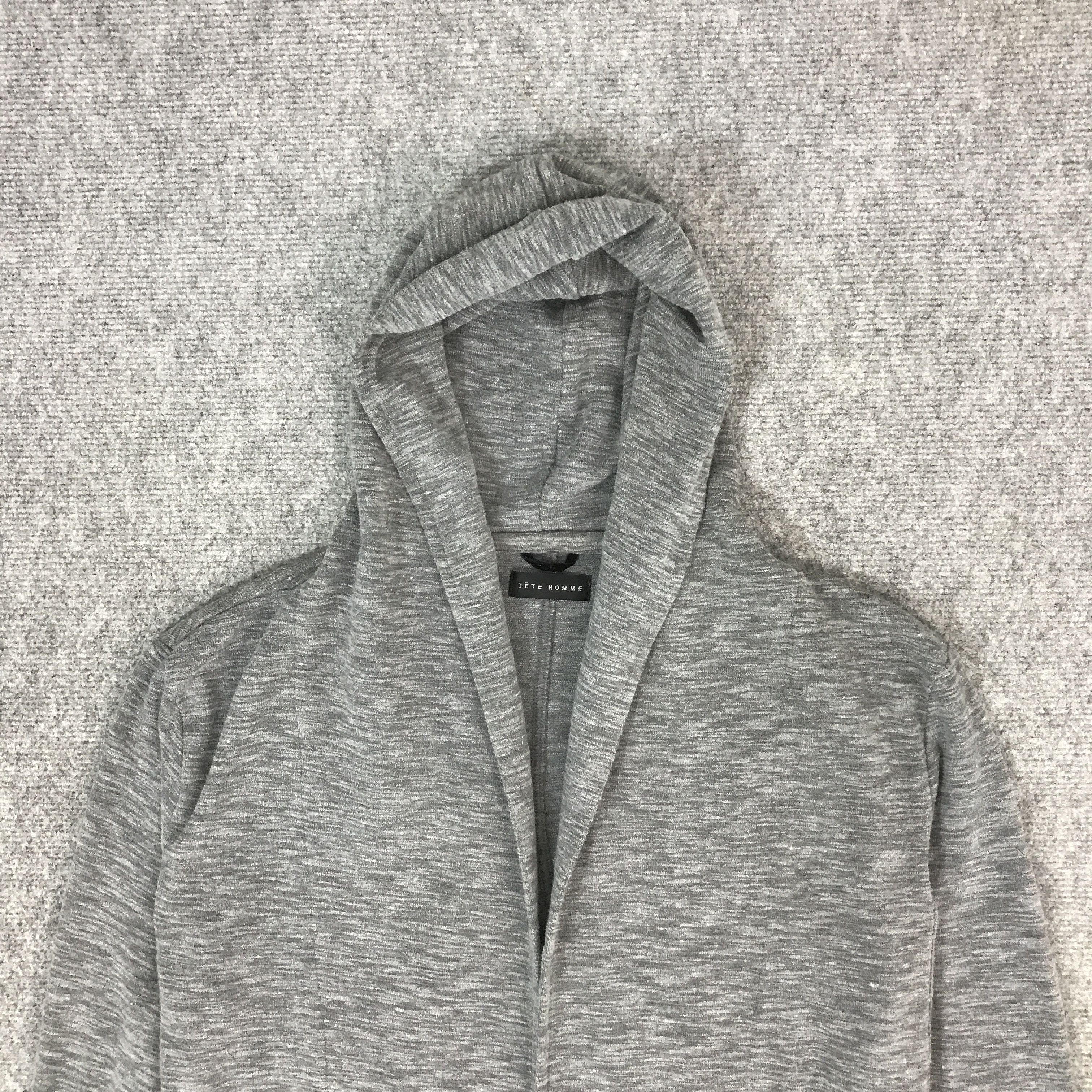Tete Homme TETE HOMME BY ISSEY MIYAKE CARDIGAN HOODIES JACKET Size US L / EU 52-54 / 3 - 2 Thumbnail