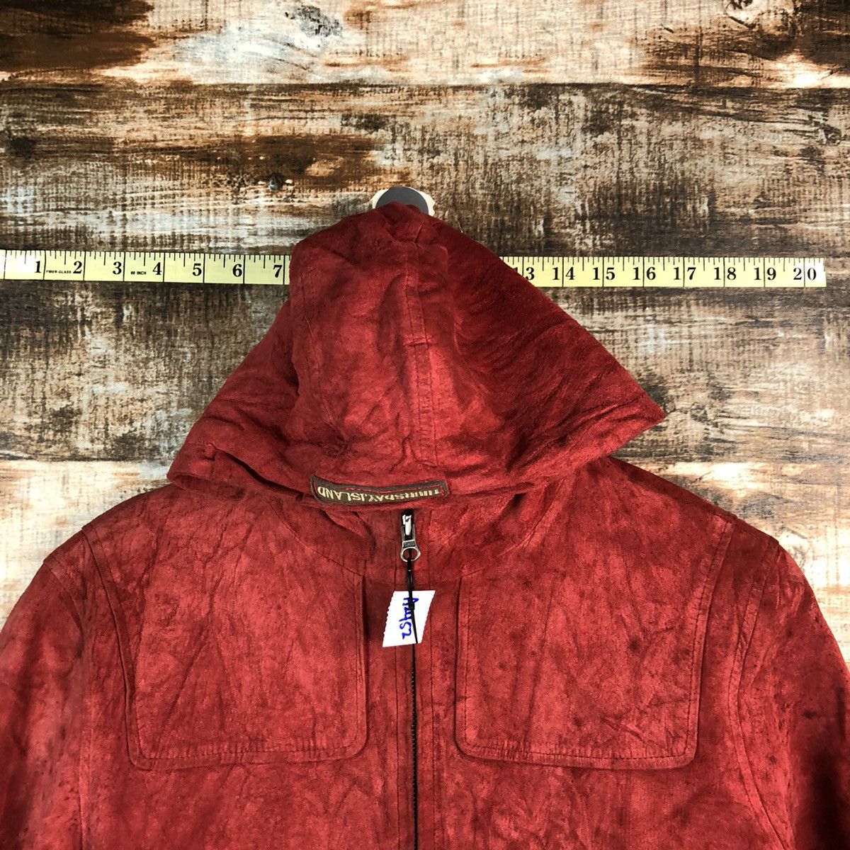 Japanese Brand Thursday Island Red Hoodie sweatshirt #A2452 Size US M / EU 48-50 / 2 - 4 Thumbnail