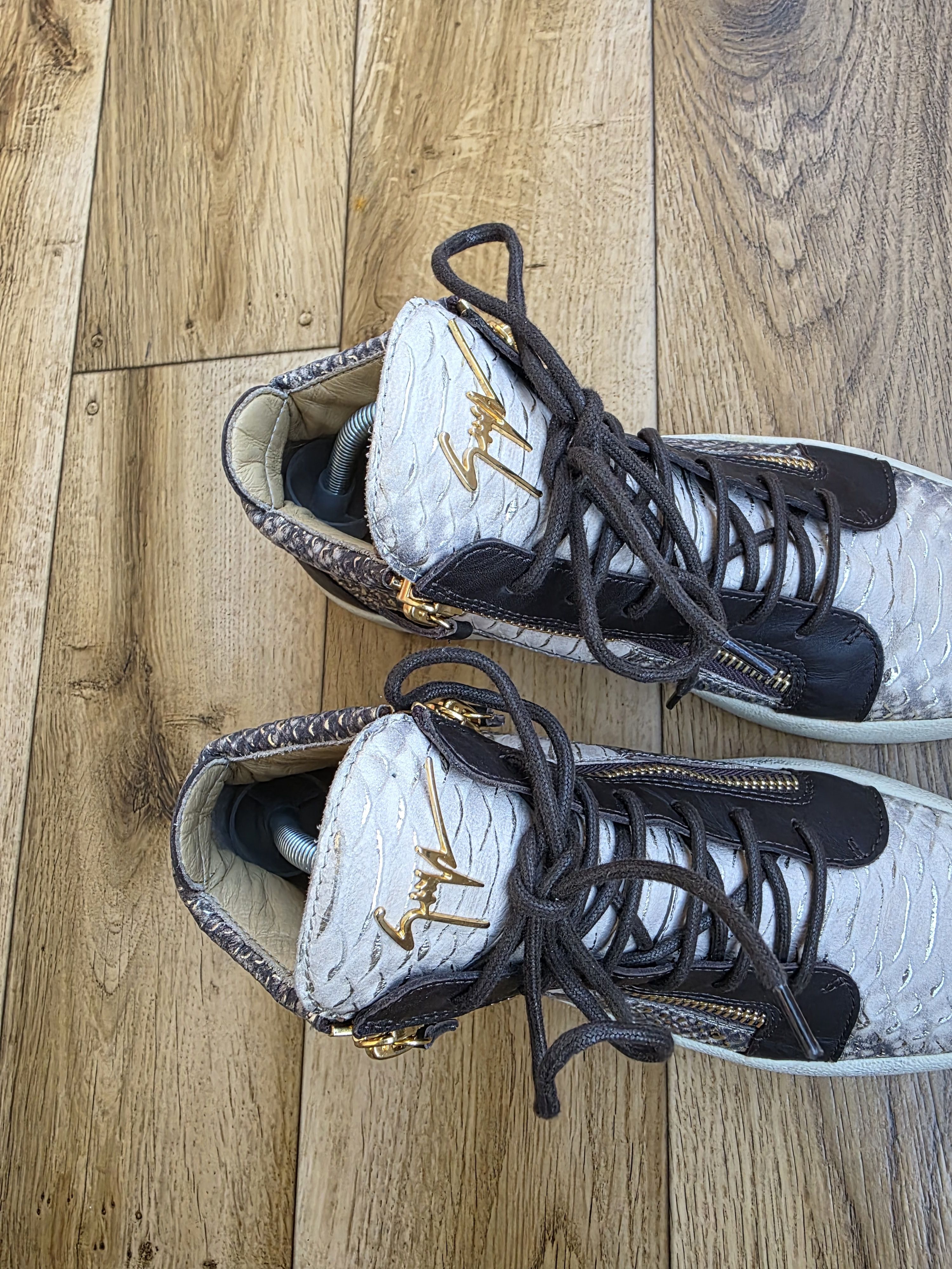Giuseppe Zanotti Giuseppe Zanotti High Top Sneakers Size US 9 / EU 42 - 14 Thumbnail