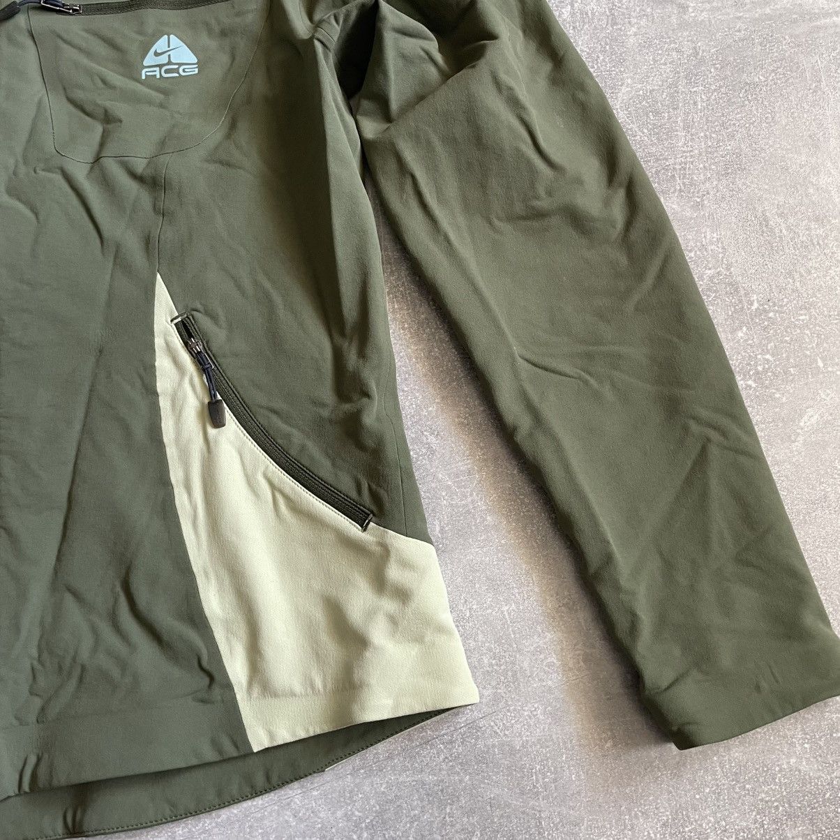 Nike Nike ACG ski jacket vintage gorpcore hooded termo acg khaki Size L / US 10 / IT 46 - 3 Thumbnail