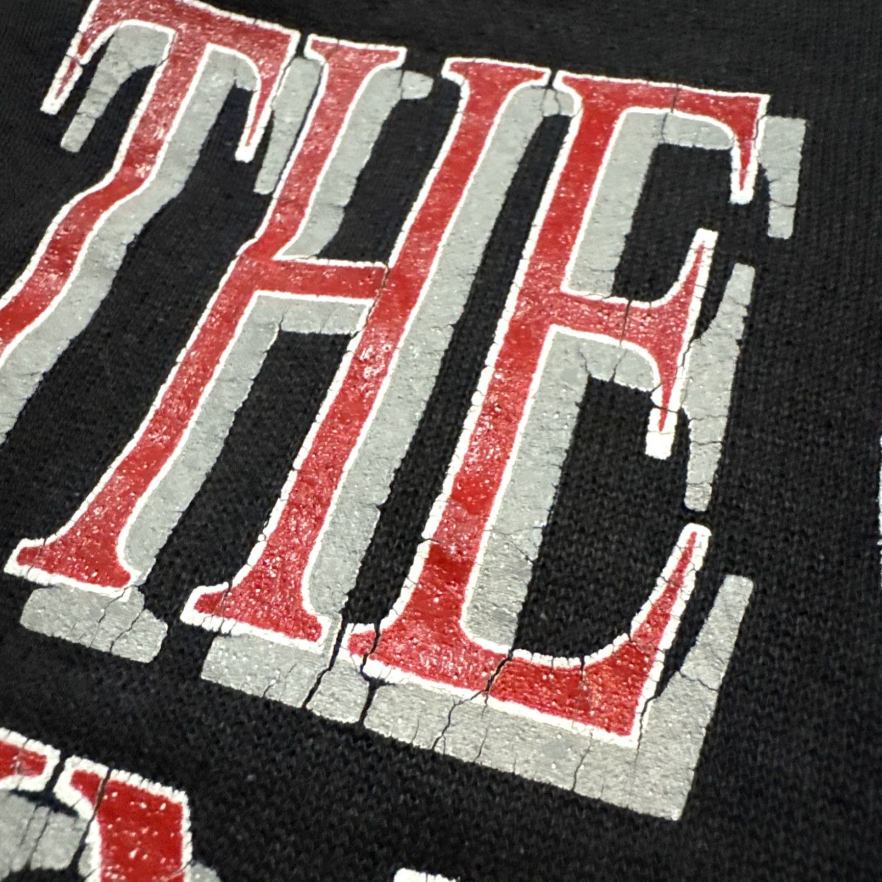 Vintage VINTAGE 90s The Ohio State University Faded Black Crewneck Sweatshirt L Mens/Adult Regular Size Large Crewneck Distressed Ohio State University Ku Size US L / EU 52-54 / 3 - 3 Thumbnail