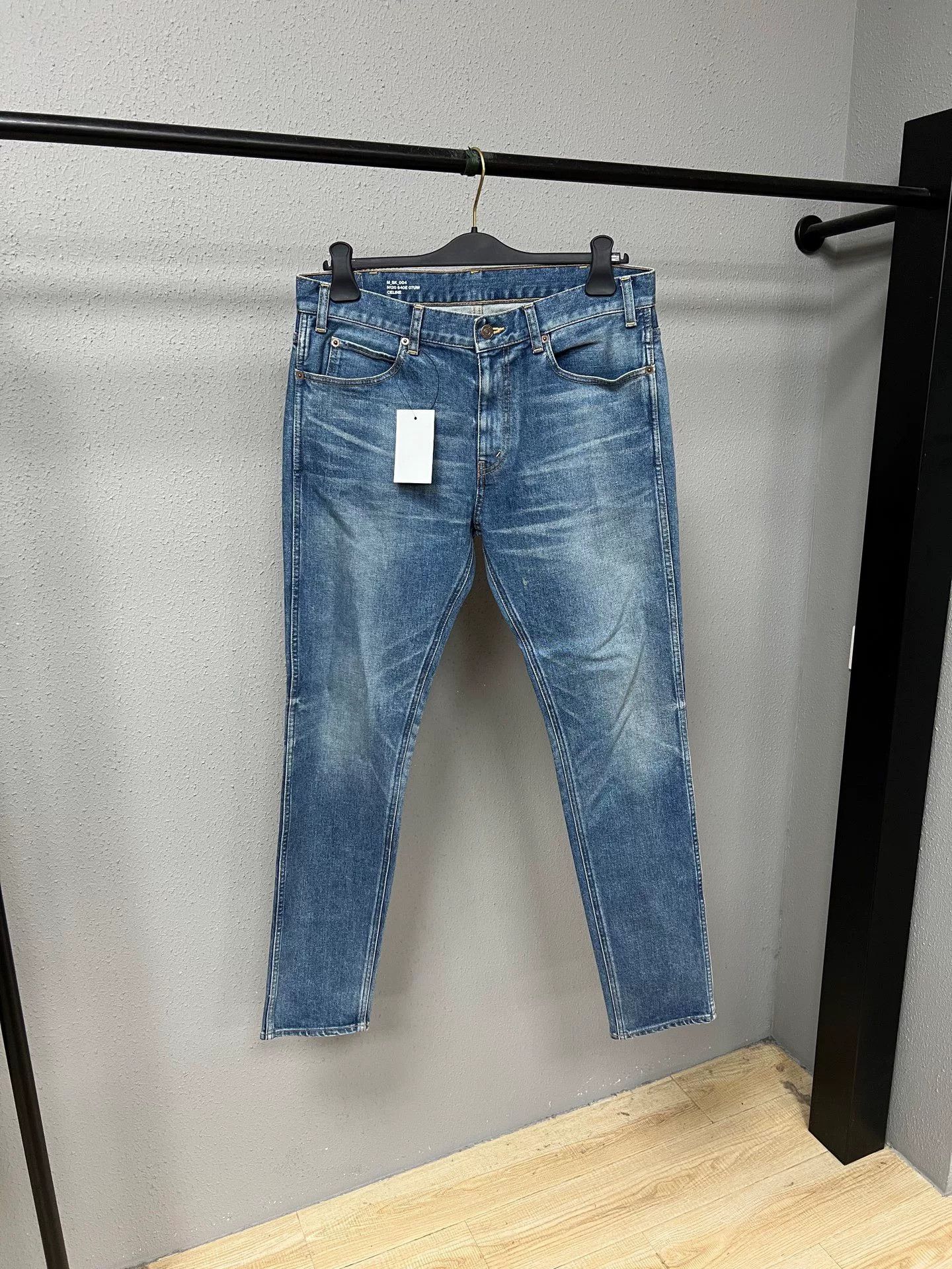 Celine Celine Direct Wash Straight Leg Jeans Size US 32 / EU 48 - 1 Thumbnail