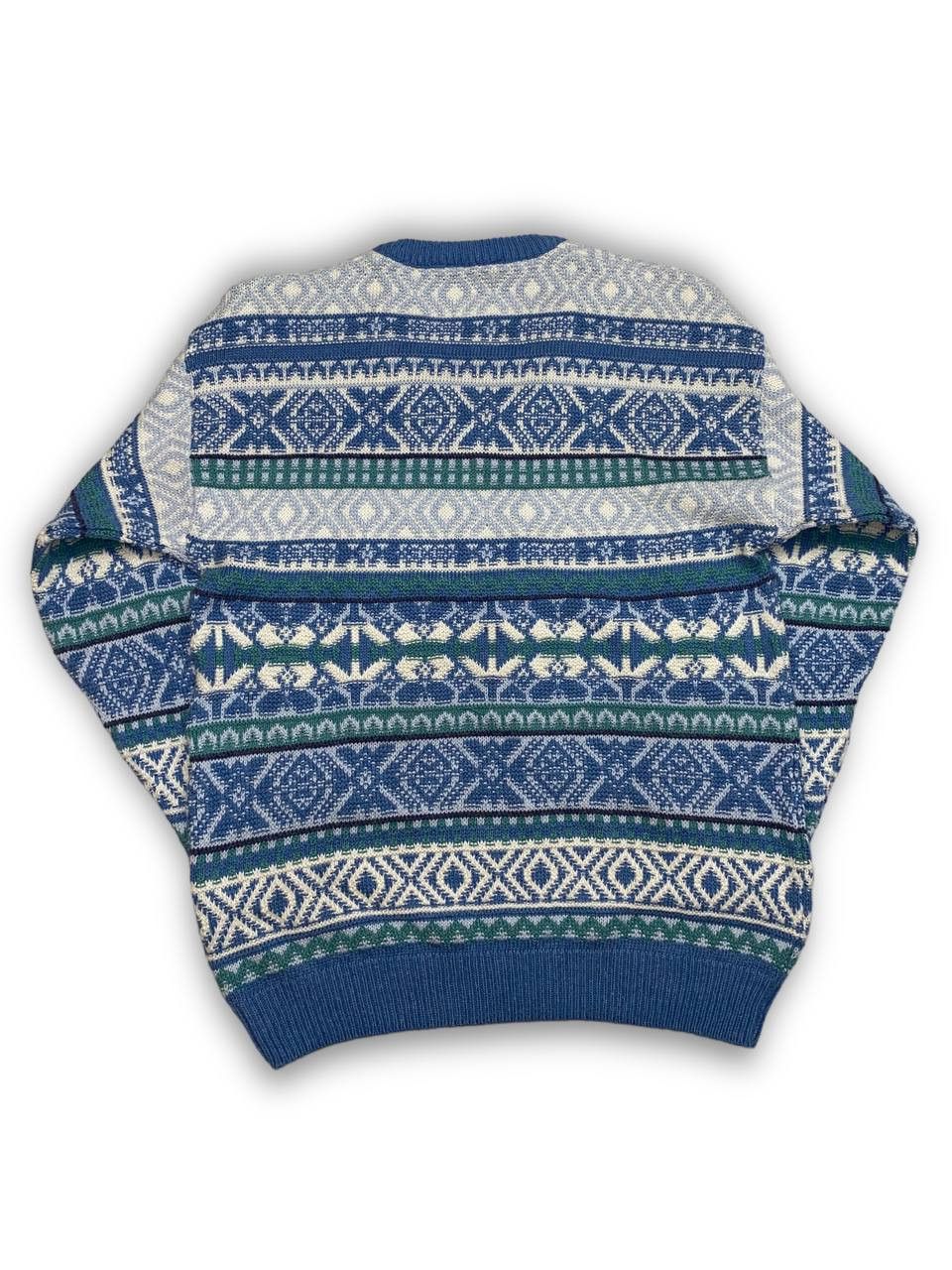 Vintage VIntage NORTH POLE Winter Pattern Wool Sweater M515 Size US M / EU 48-50 / 2 - 7 Thumbnail