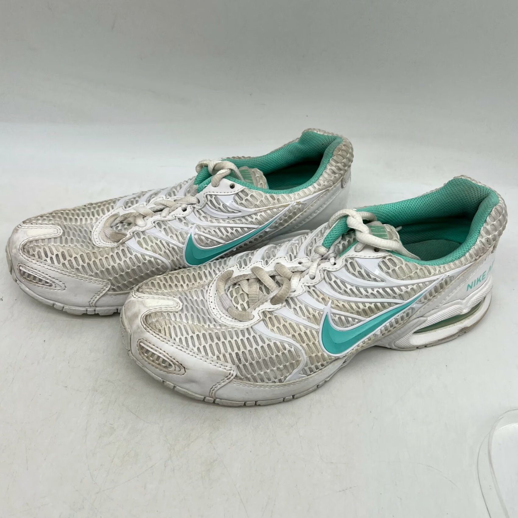 Nike Nike Air Max Torch 4 Womens Lace Up Low Top White Running Shoes Sz 8 343851-100 Size XS / US 0-2 / IT 36-38 - 4 Thumbnail