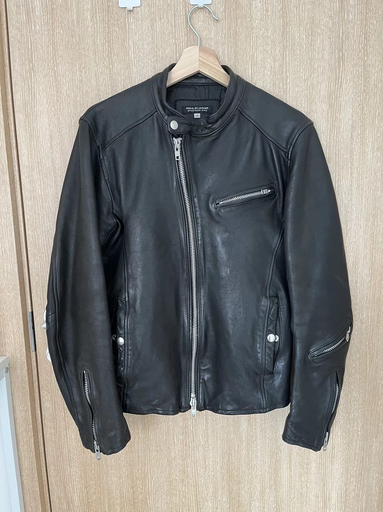 JET SET PINEAL JET LEATHER Jacket Size US M / EU 48-50 / 2 - 1 Thumbnail