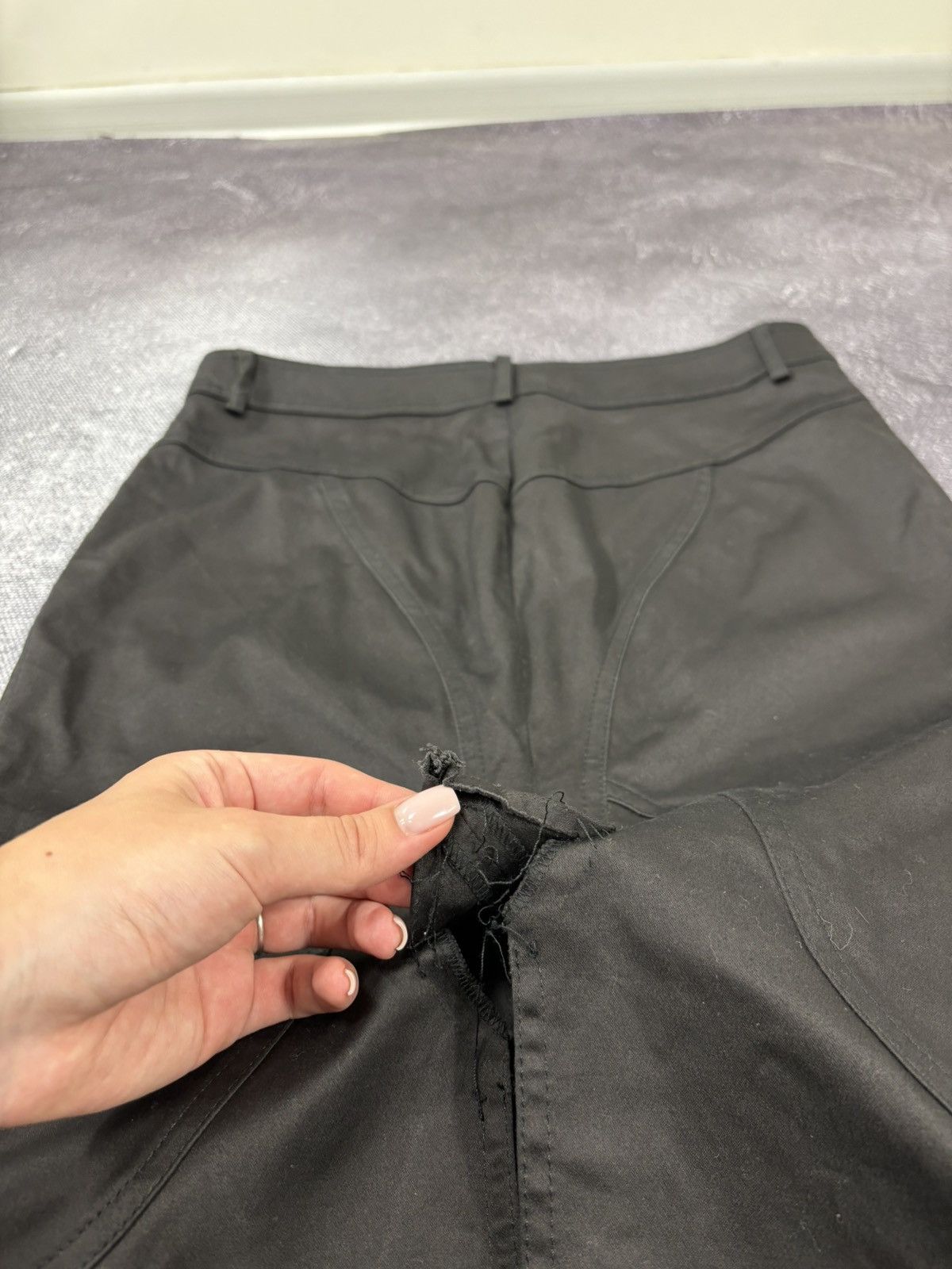 Armani Vintage Armani Jeans Women’s Black Shorts Cropped Pants Size 28" / US 6 / IT 42 - 16 Thumbnail