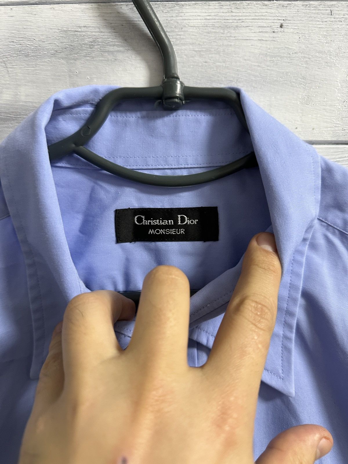 Christian Dior Monsieur Rare Luxury Shirt Christian Dior Monsieur Vintage Size US L / EU 52-54 / 3 - 7 Thumbnail