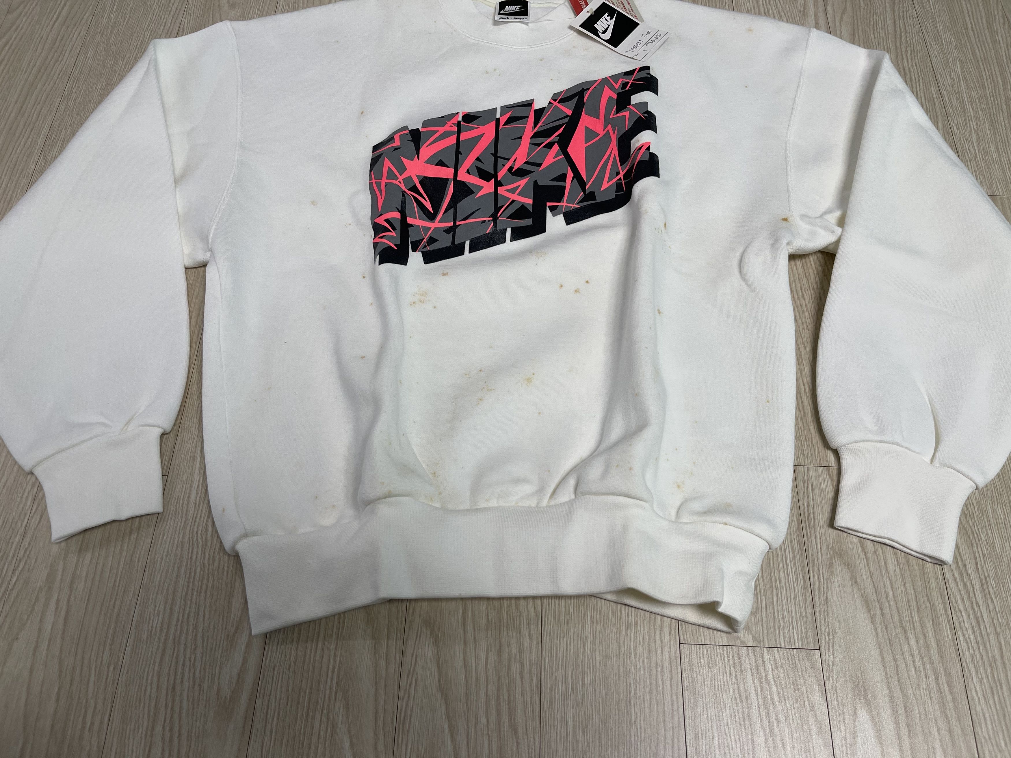 Nike Nike Logo Black Tag Japan Edition 90’s Vintage Sweatshirt Size US L / EU 52-54 / 3 - 4 Thumbnail