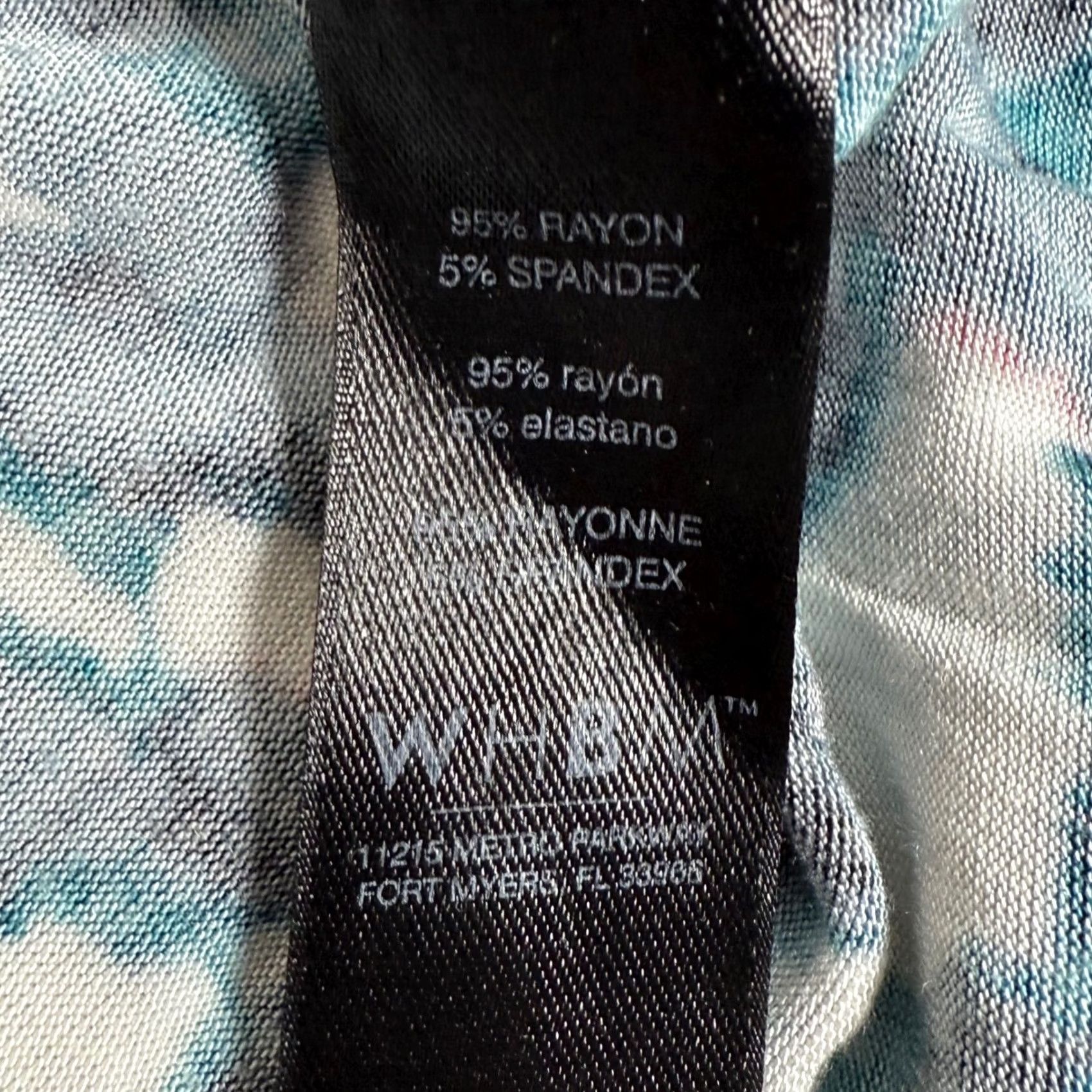 Vintage WHBM Womens Long Sleeve Abstract Print Top Sz S Stretch Soft Round Neck T-Shirt Black Womens All Size S / US 4 / IT 40 - 6 Thumbnail