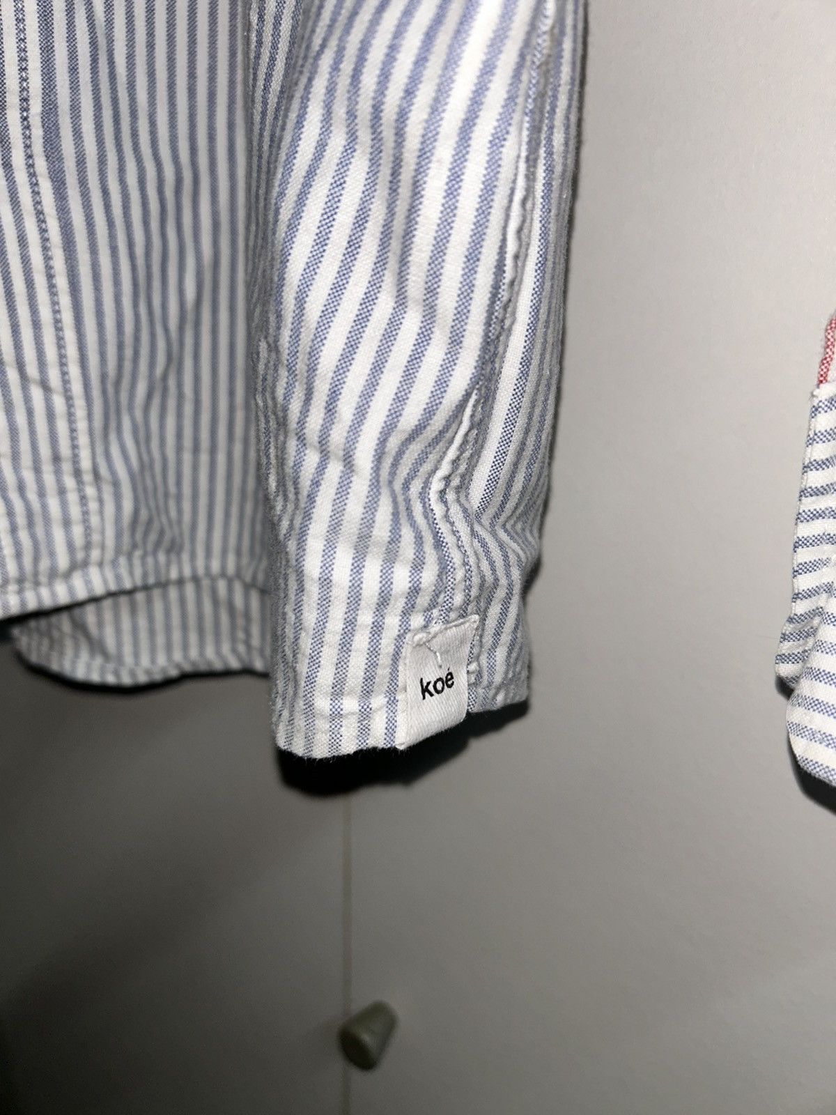 Thom Browne Koe x Thom Browne Striped Longsleeve Button Up Shirt Size US M / EU 48-50 / 2 - 9 Thumbnail