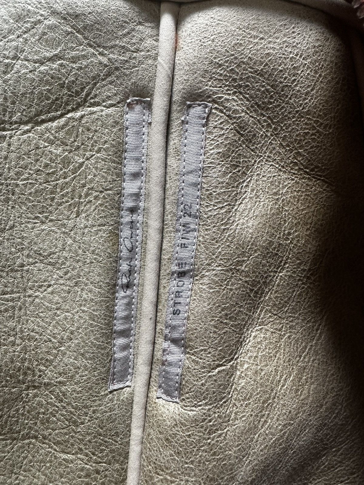 Rick Owens SUPER RARE 1-1 cropped Klaus sample! Size US M / EU 48-50 / 2 - 12 Thumbnail