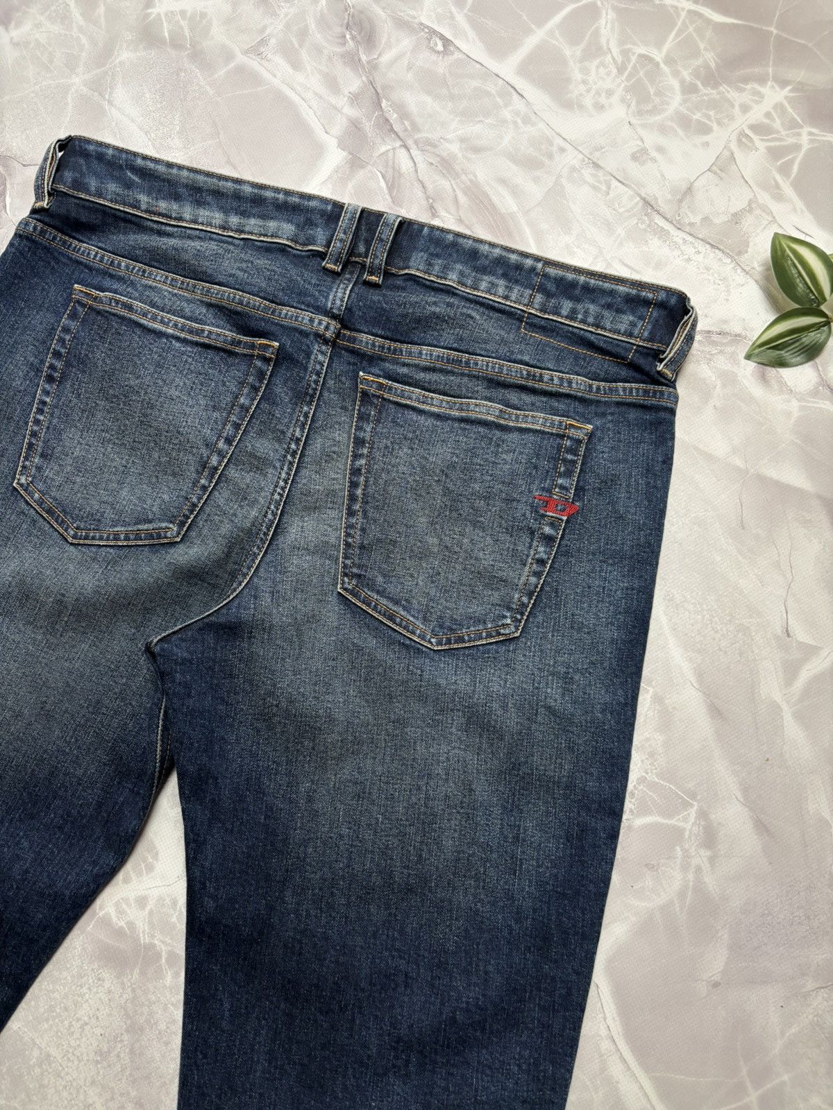 Diesel DIESEL 1979 Sleenker Jeans Skinny Faded Blue Mens 34 x 32 Size US 34 / EU 50 - 9 Thumbnail