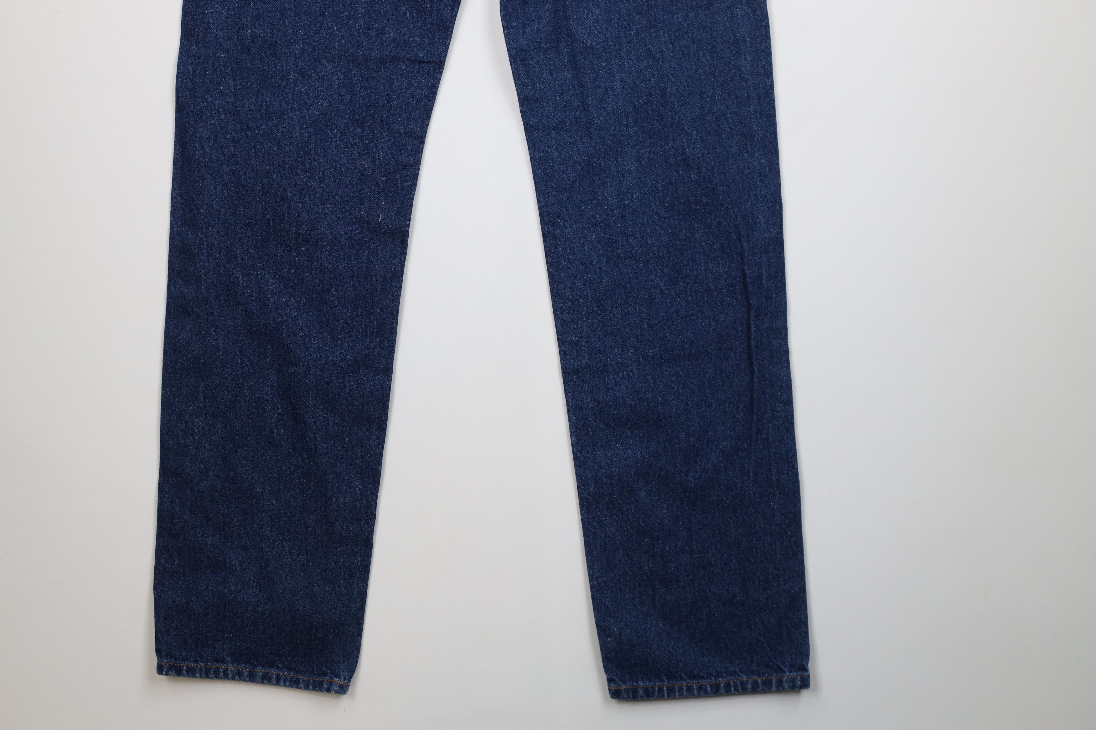 Levi's Vintage 90s Levis 505 Orange Tab Straight Leg Jeans Blue Size US 33 - 14 Thumbnail