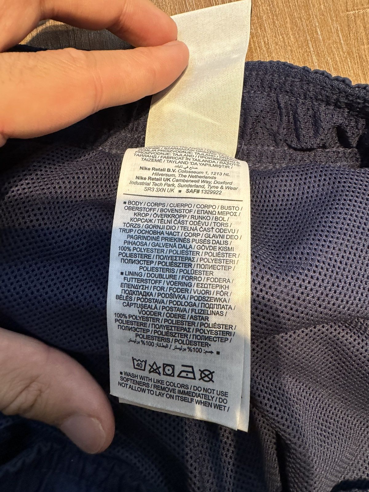 Nike Nike France Federation FFF Anthem Track Pants Soccer Size M Size US 32 / EU 48 - 8 Thumbnail