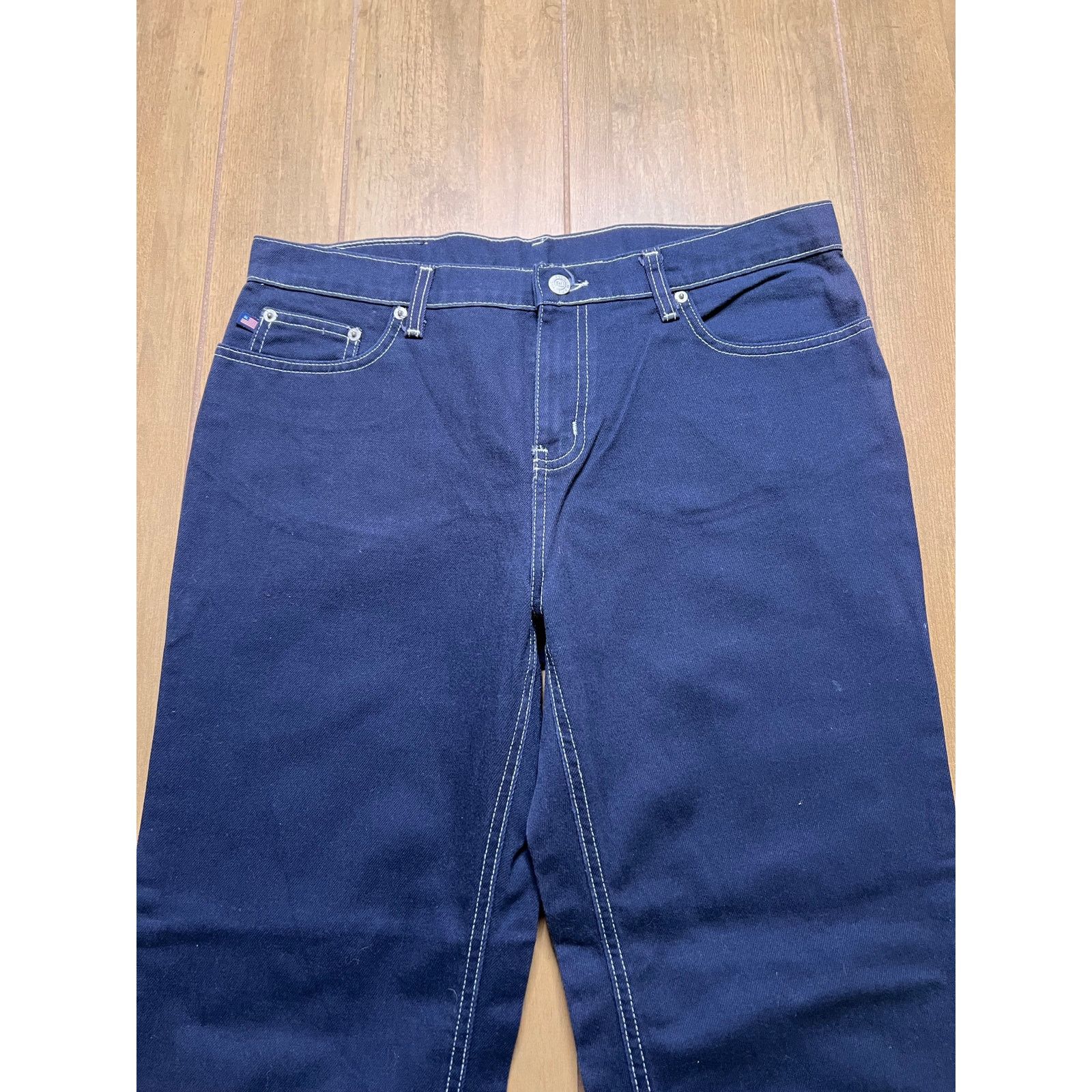 Vintage Polo Jeans Co. Ralph Lauren denim pants women Sz 14 35x27 Size 36" / US 14 / IT 50 - 13 Thumbnail