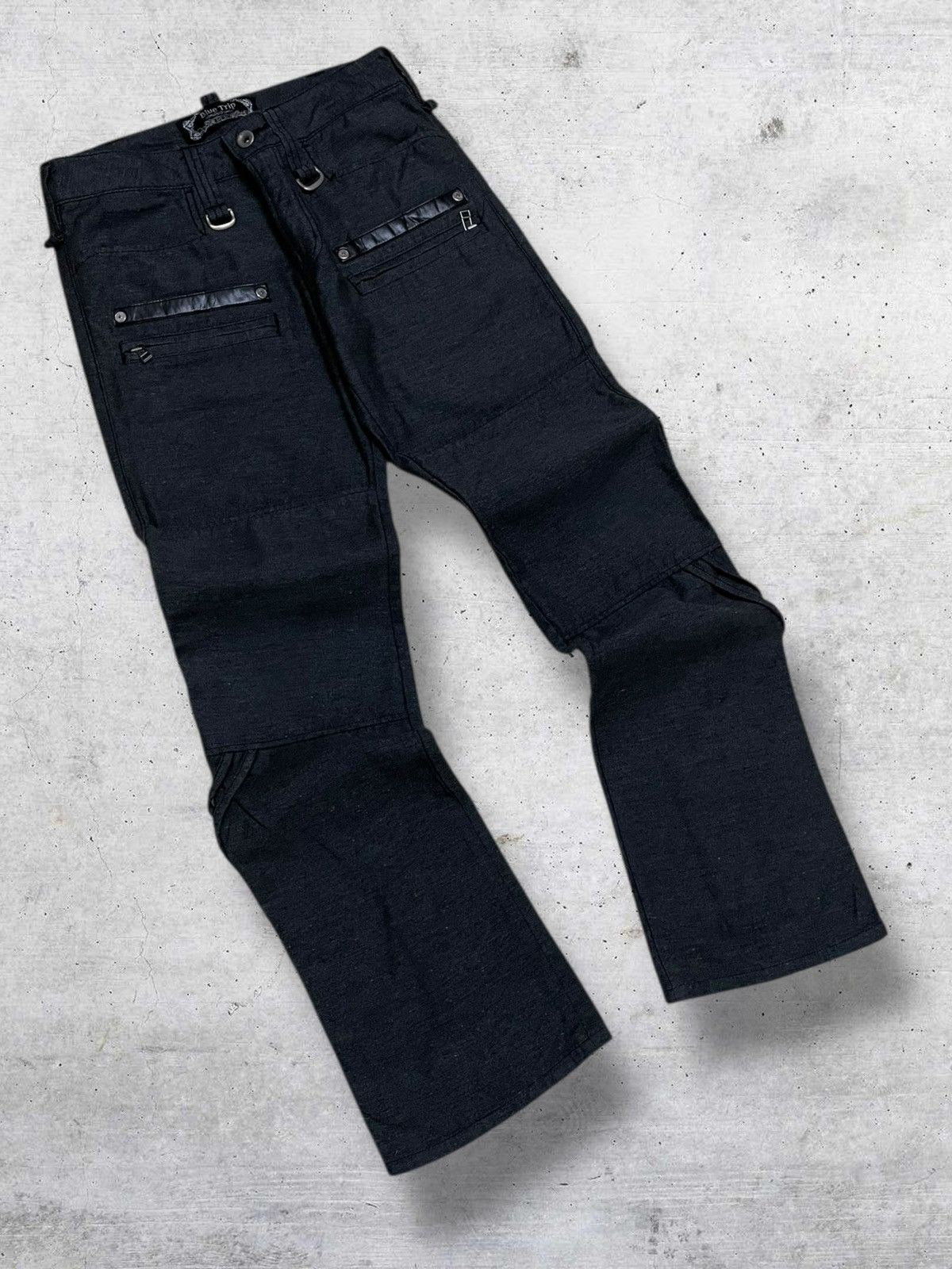 Edwin VINTAGE EDWIN BLUE TRIP 1990S DESIGNER PUNK STYLE BUSH PANT Size US 30 / EU 46 - 2 Thumbnail