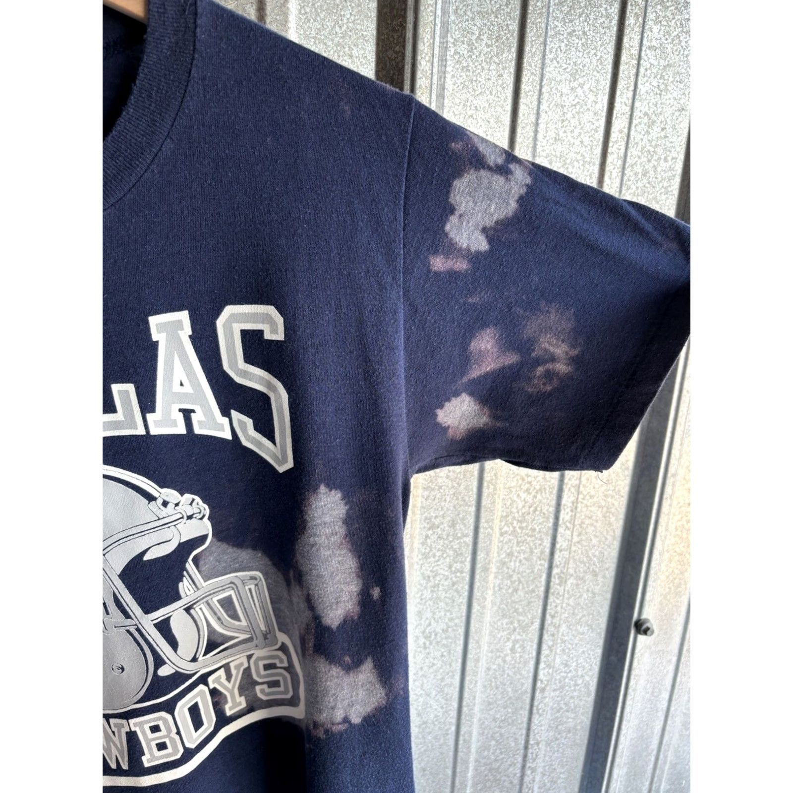 Logo 7 VINTAGE Logo 7 Dallas Cowboys Tee Shirt M Blue Cotton Crew Neck Short Sleeve Graphic Print Sports USA 80s 90s Mens Size US M / EU 48-50 / 2 - 5 Thumbnail
