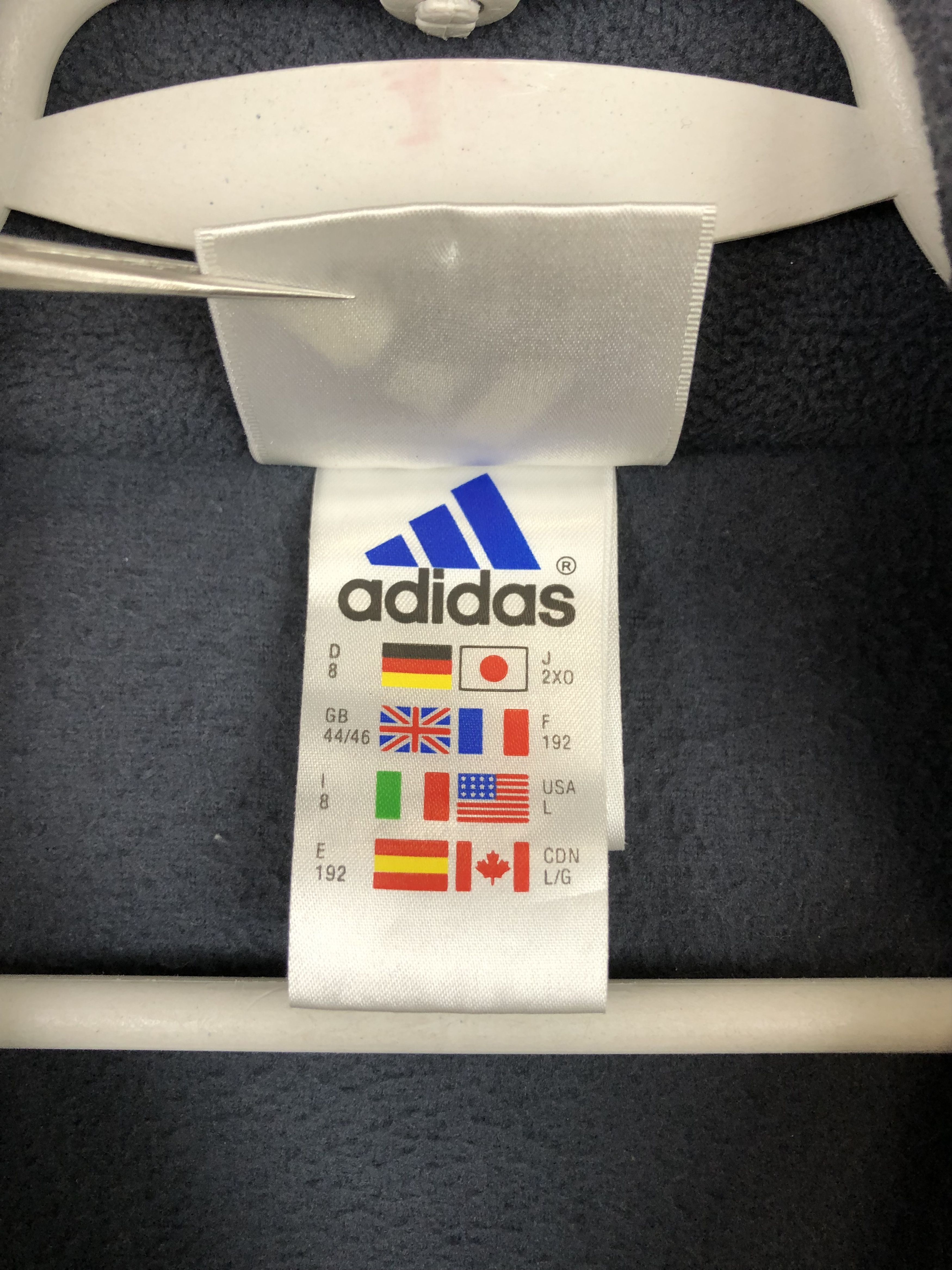 Adidas × Vintage Vintage Ajax Football Fleece Sweatshirt Track Jacket Size US L / EU 52-54 / 3 - 8 Thumbnail