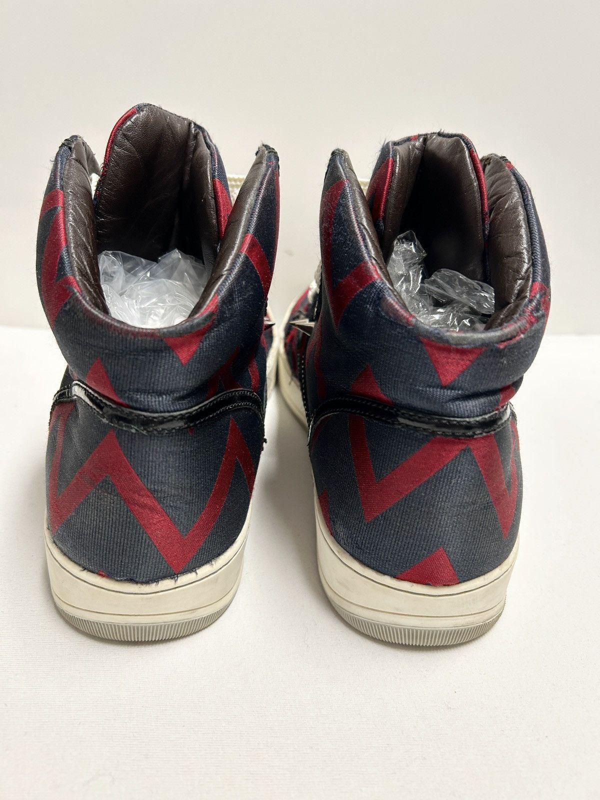 Lanvin SS2012 Zig-Zag Spiked High Top Sneakers Size US 8 / EU 41 - 5 Thumbnail