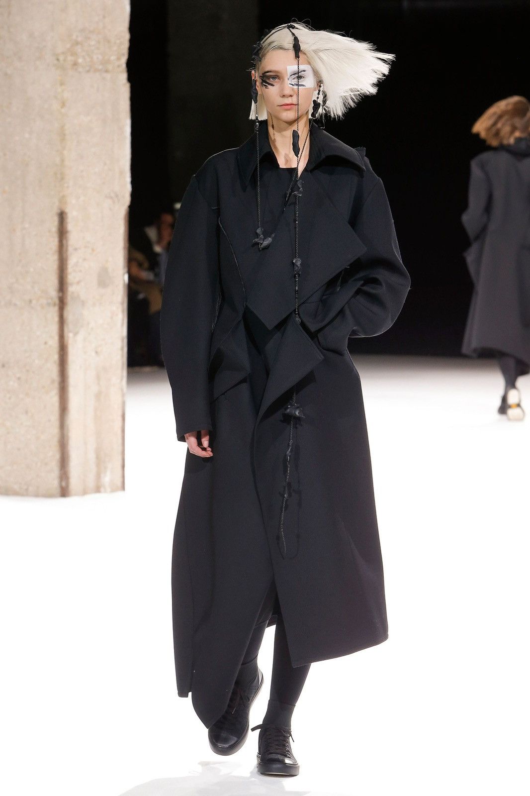 Yohji Yamamoto Yohji Yamamoto FW18 Wool Deconstructed Coat Size M / US 6-8 / IT 42-44 - 2 Thumbnail
