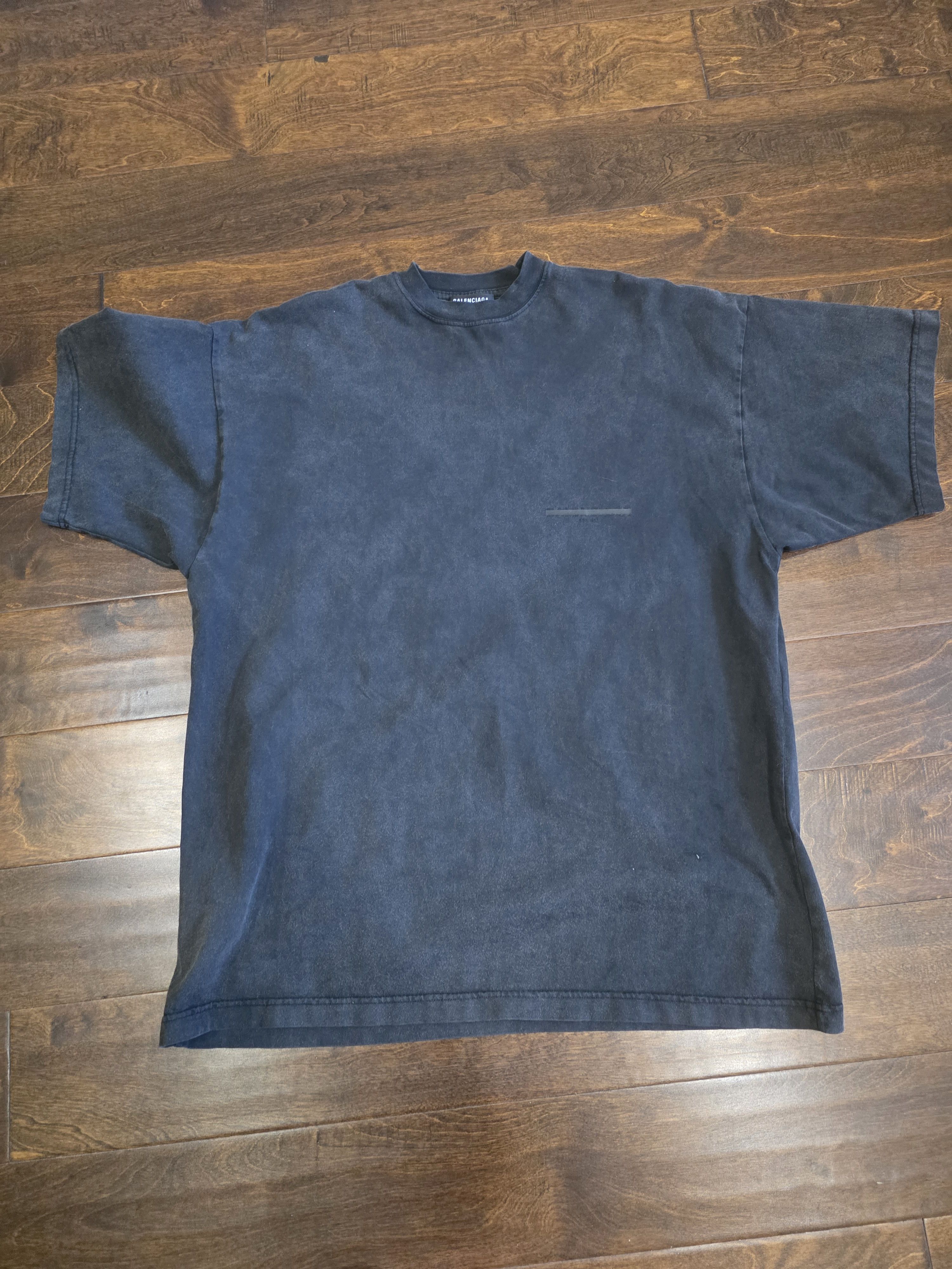 Balenciaga Oversized tee Size US S / EU 44-46 / 1 - 1 Thumbnail