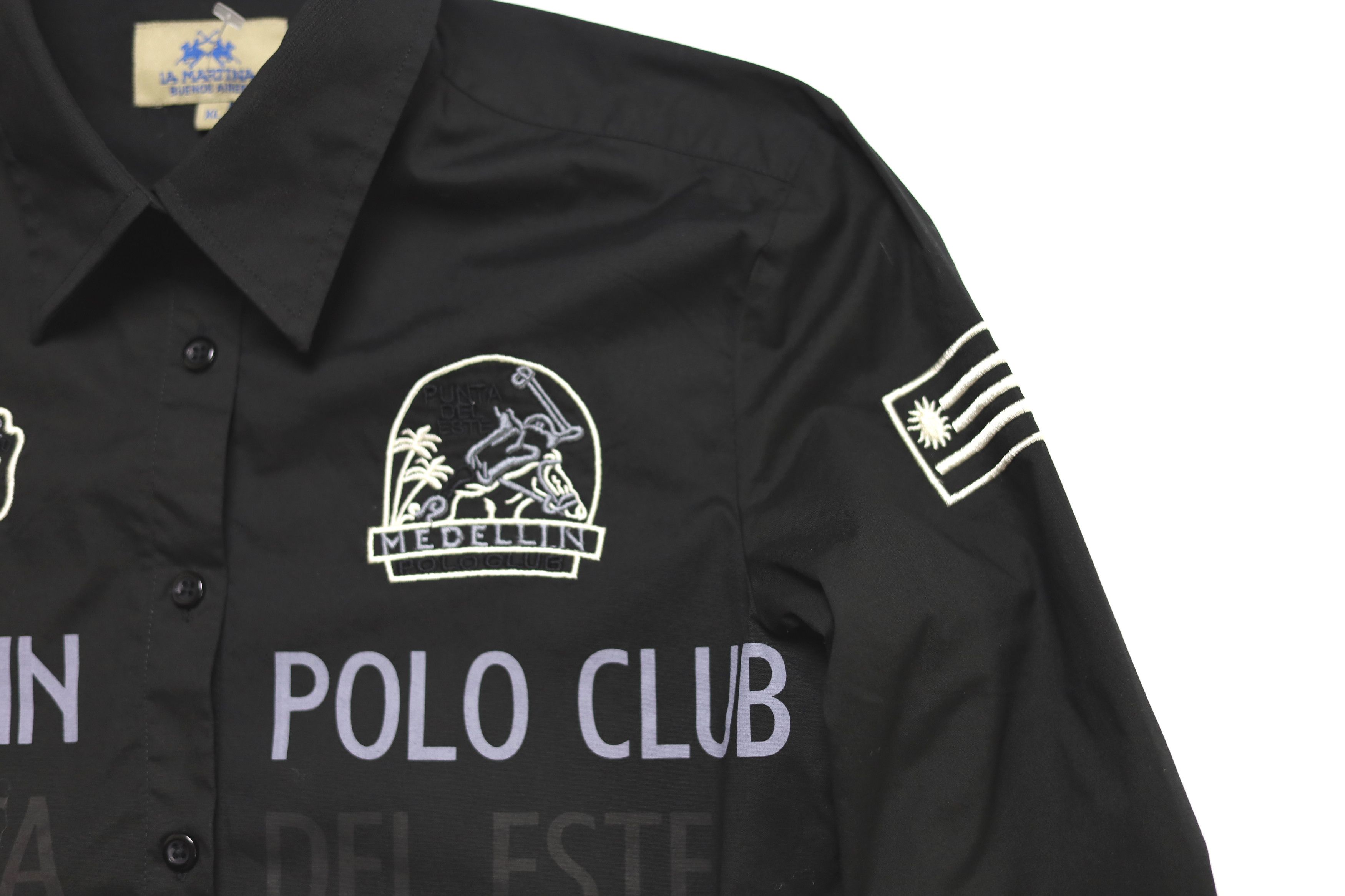 La Martina Vintage La Martina Shirt Uruguay Polo Club Medellin Size XL / US 12-14 / IT 48-50 - 5 Thumbnail