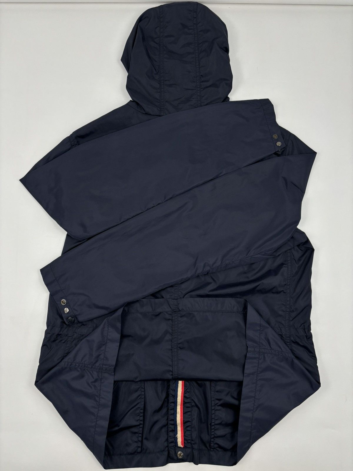 Moncler RARE ROY Front Patch Pocket Nylon Rain Hooded Jacket Bomber Windbreaker Size US M / EU 48-50 / 2 - 12 Thumbnail