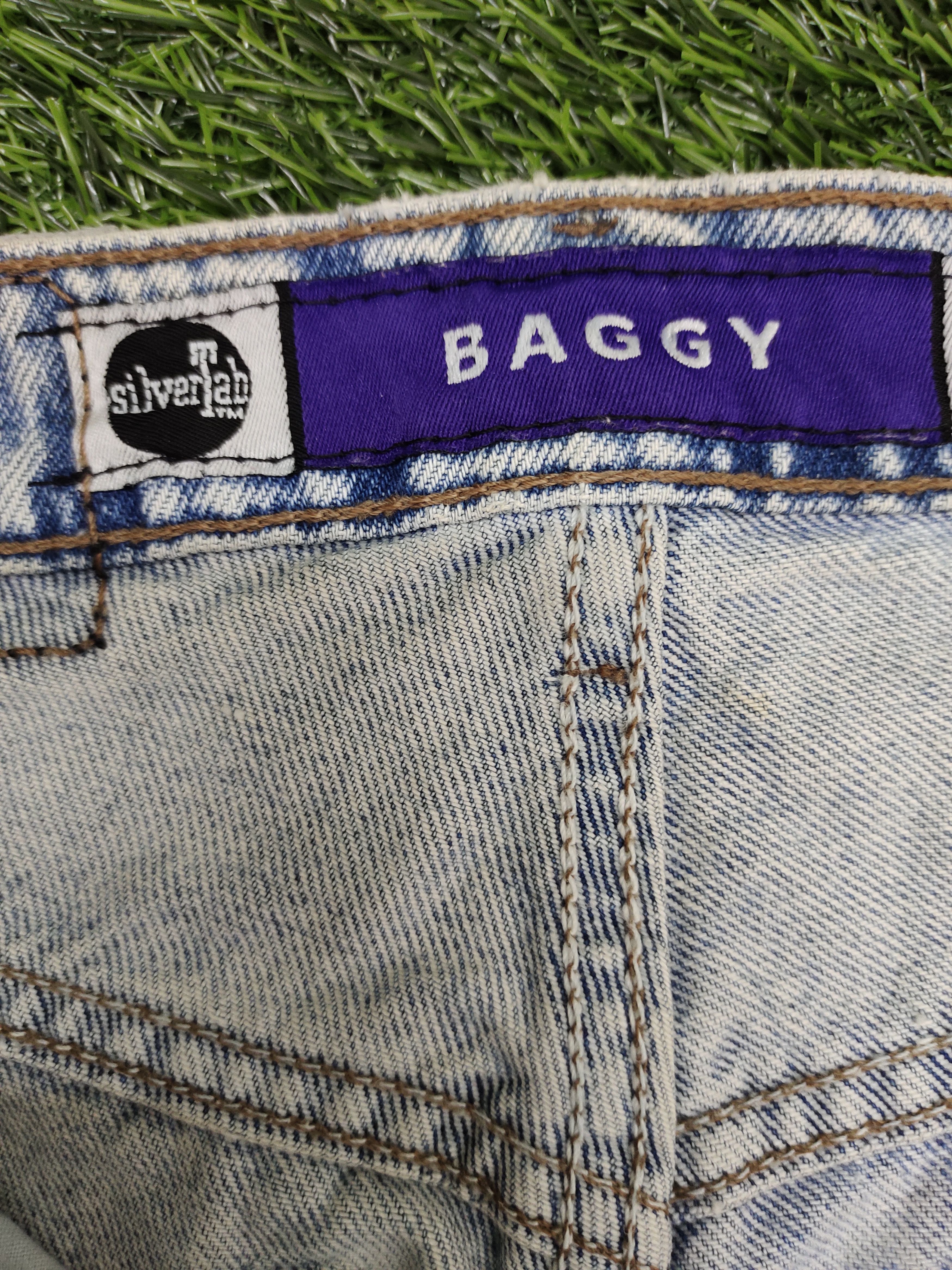 Levi's Vintage Clothing Vintage 90s Levis Silvertab Baggy Denim Y2k Jnco Streetwear Size US 34 / EU 50 - 10 Thumbnail