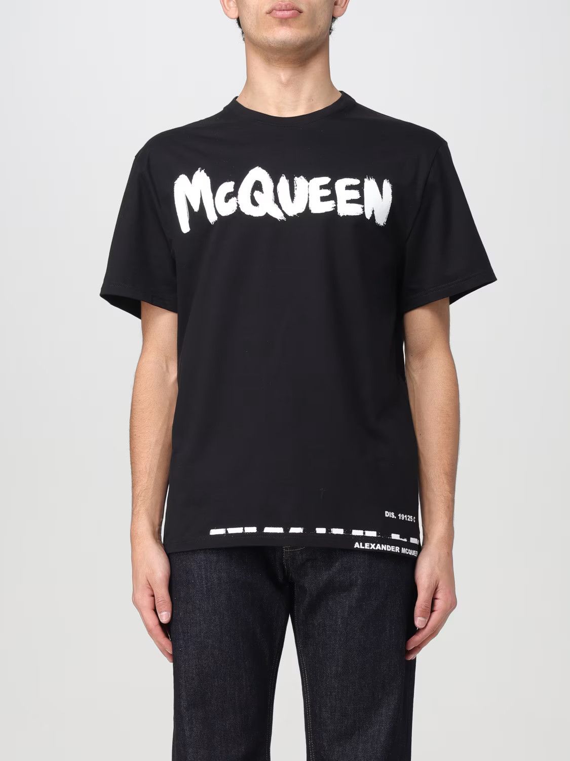Tシャツ・カットソー ALEXANDER MCQUEEN Men T Shirts 815067 QTAC5 0582 GREY Alexander McQueen ALEXANDER MCQUEEN Men T-Shirts 815067