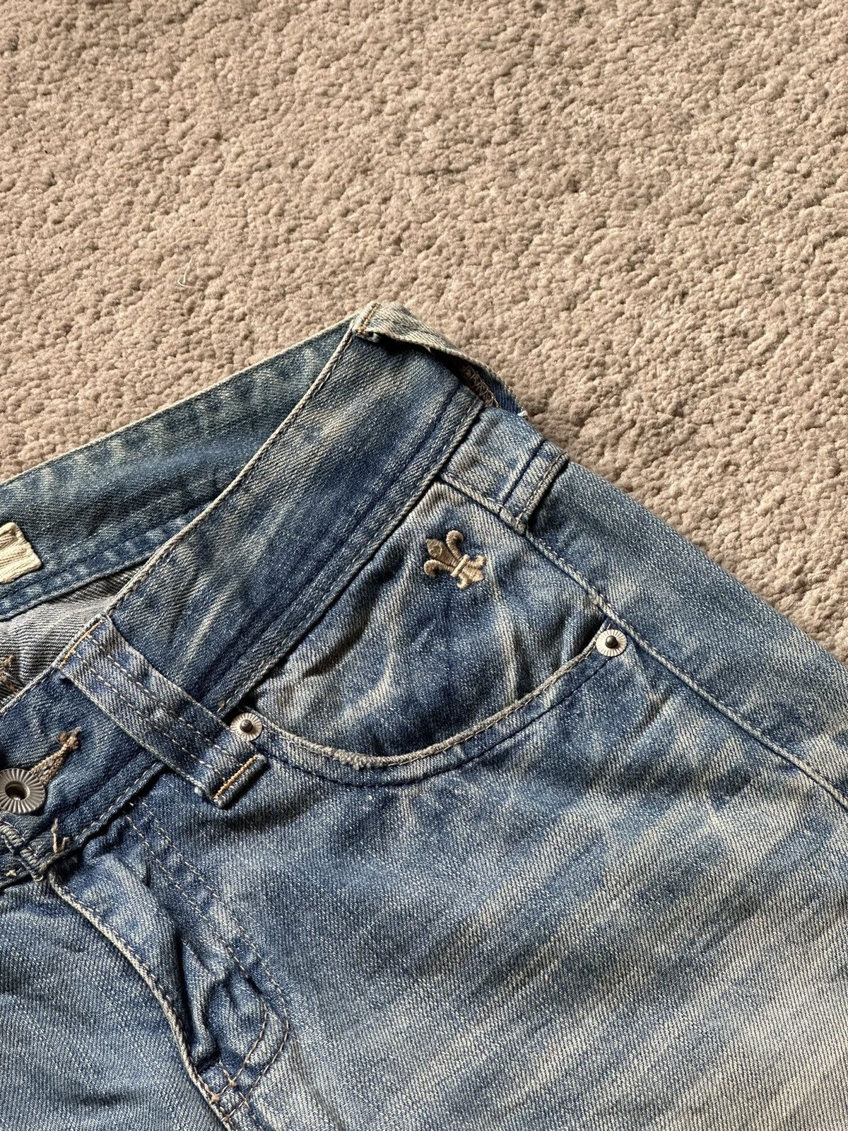 Cook Jeans 2000s Cook Jeans Washed Flare Jeans / Bootcut Jeans Size US 29 - 8 Thumbnail