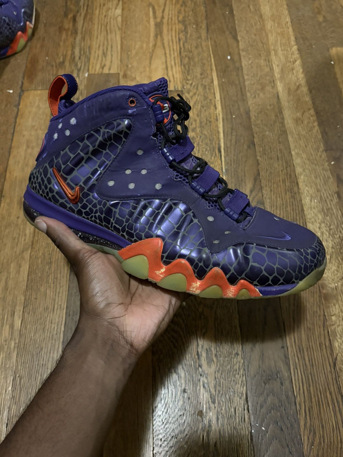 Nike NIKE Barkley Posite Max “Suns” Size US 10.5 / EU 43-44 - 2 Thumbnail